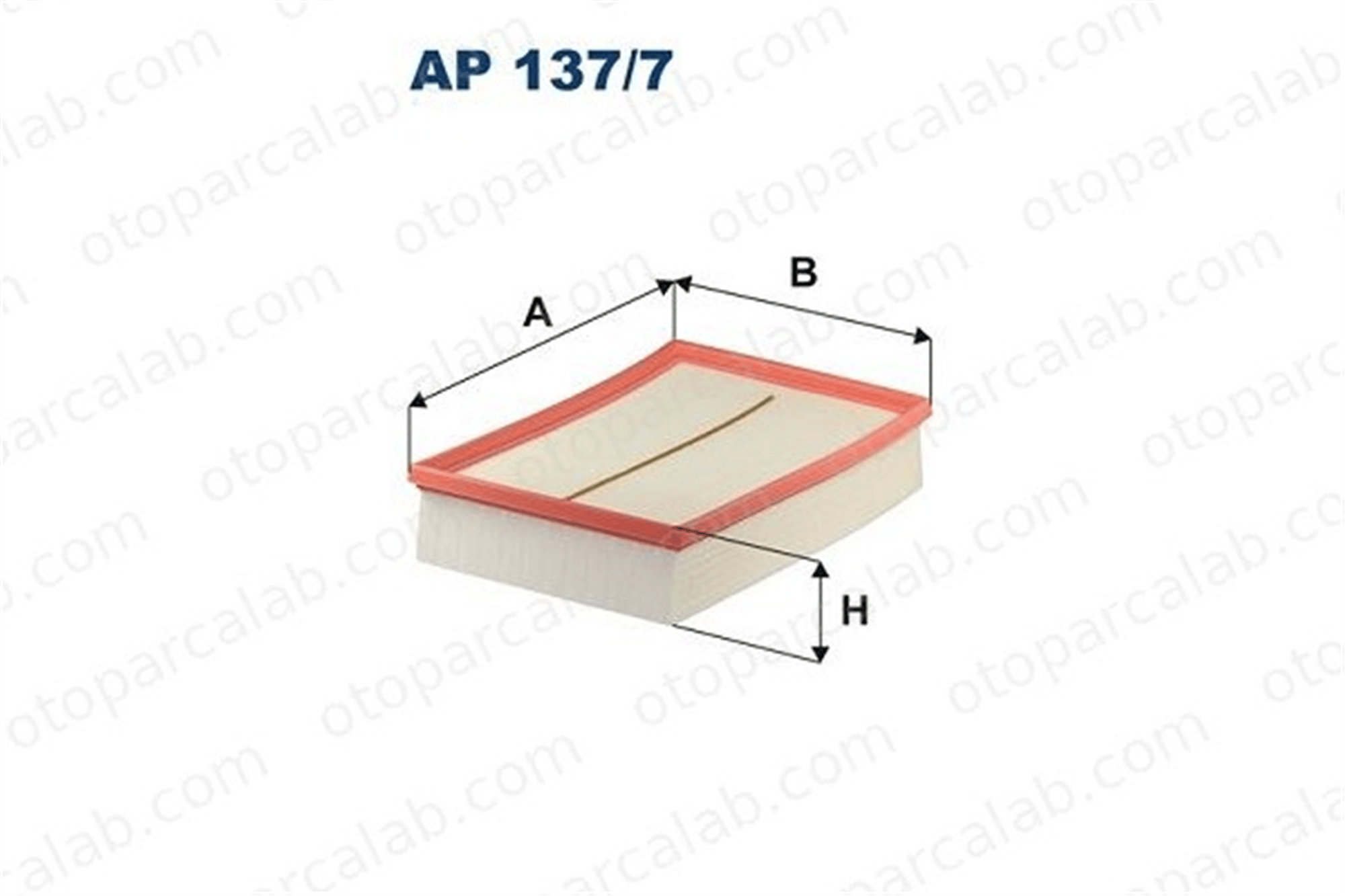 FILTRON AP 137/7 Hava Filtresi RENAULT MASTER III Panelvan/Van NISSAN NV400 Panelvan/Van 1654600Q3E 165462604R
