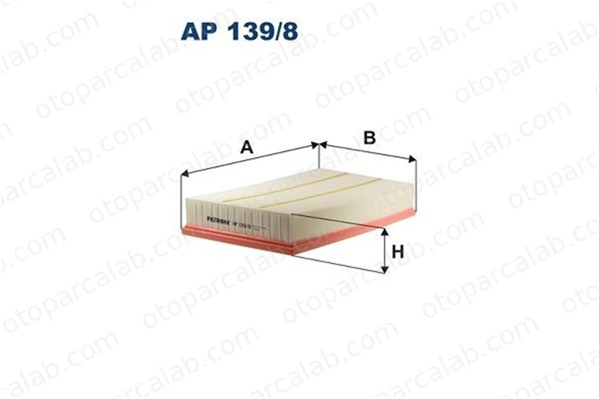 FILTRON AP 139/8 Hava Filtresi AUDI A3 Sportback A3 Limousine 3Q0129620