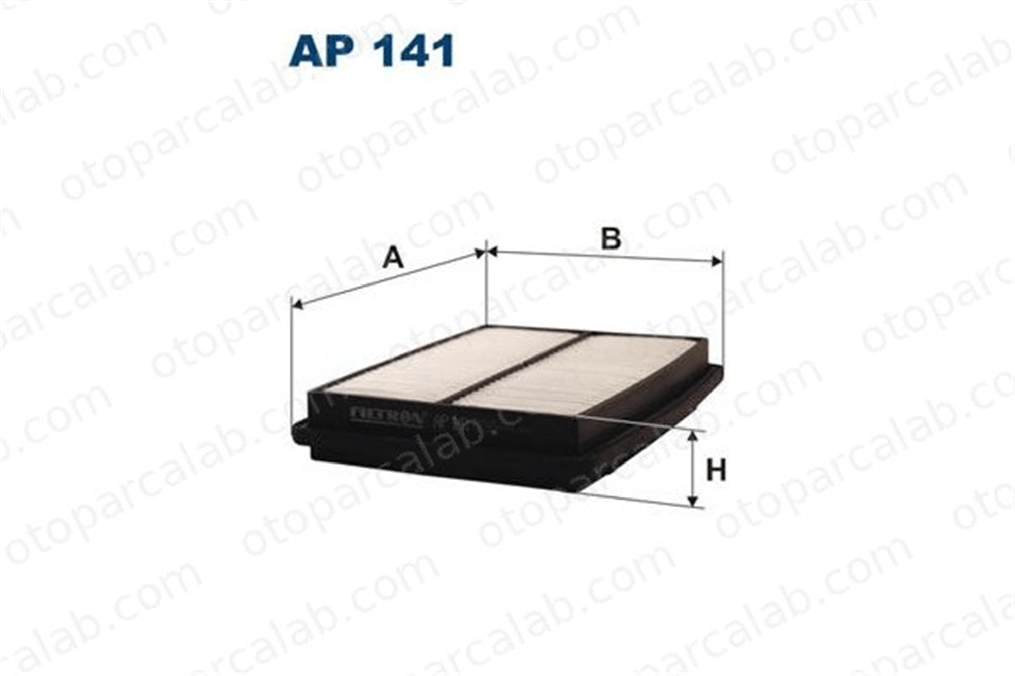 FILTRON AP 141 Hava Filtresi SUZUKI VITARA VITARA Cabrio 1378061A00 1378061A00000