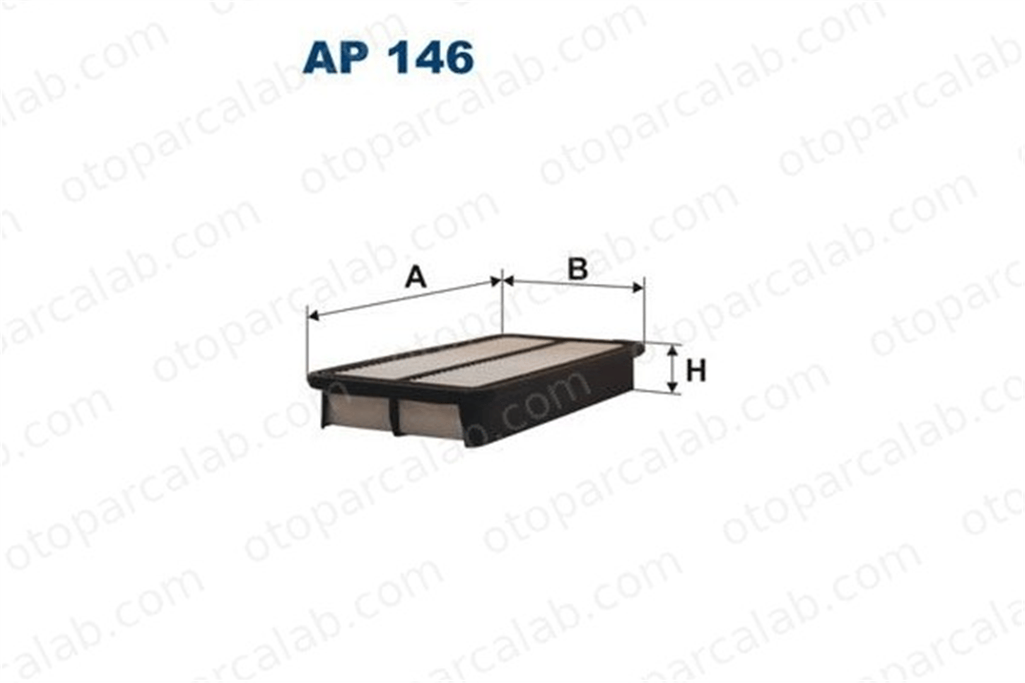 FILTRON AP 146 Hava Filtresi TOYOTA CARINA E VI CARINA E VI Sedan 1780174020 8671014130