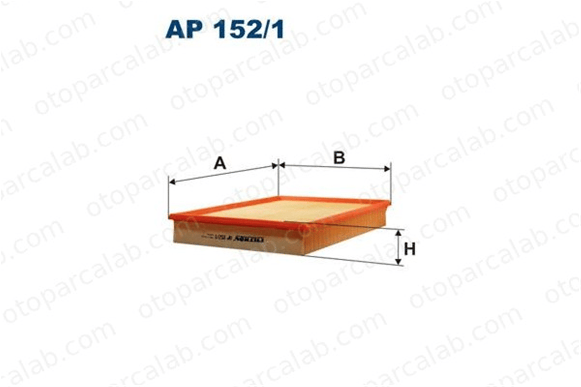 FILTRON AP 152/1 Hava Filtresi OPEL VECTRA C VECTRA C GTS 5834071 55183307