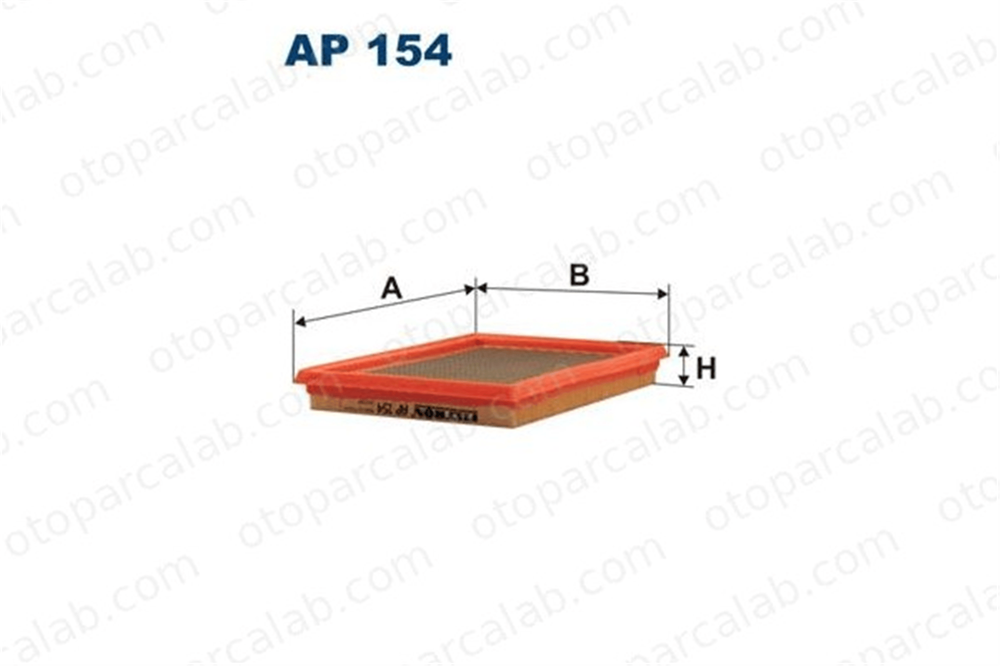FILTRON AP 154 Hava Filtresi NISSAN JUKE PRIMERA 165463J410 17220P2A005