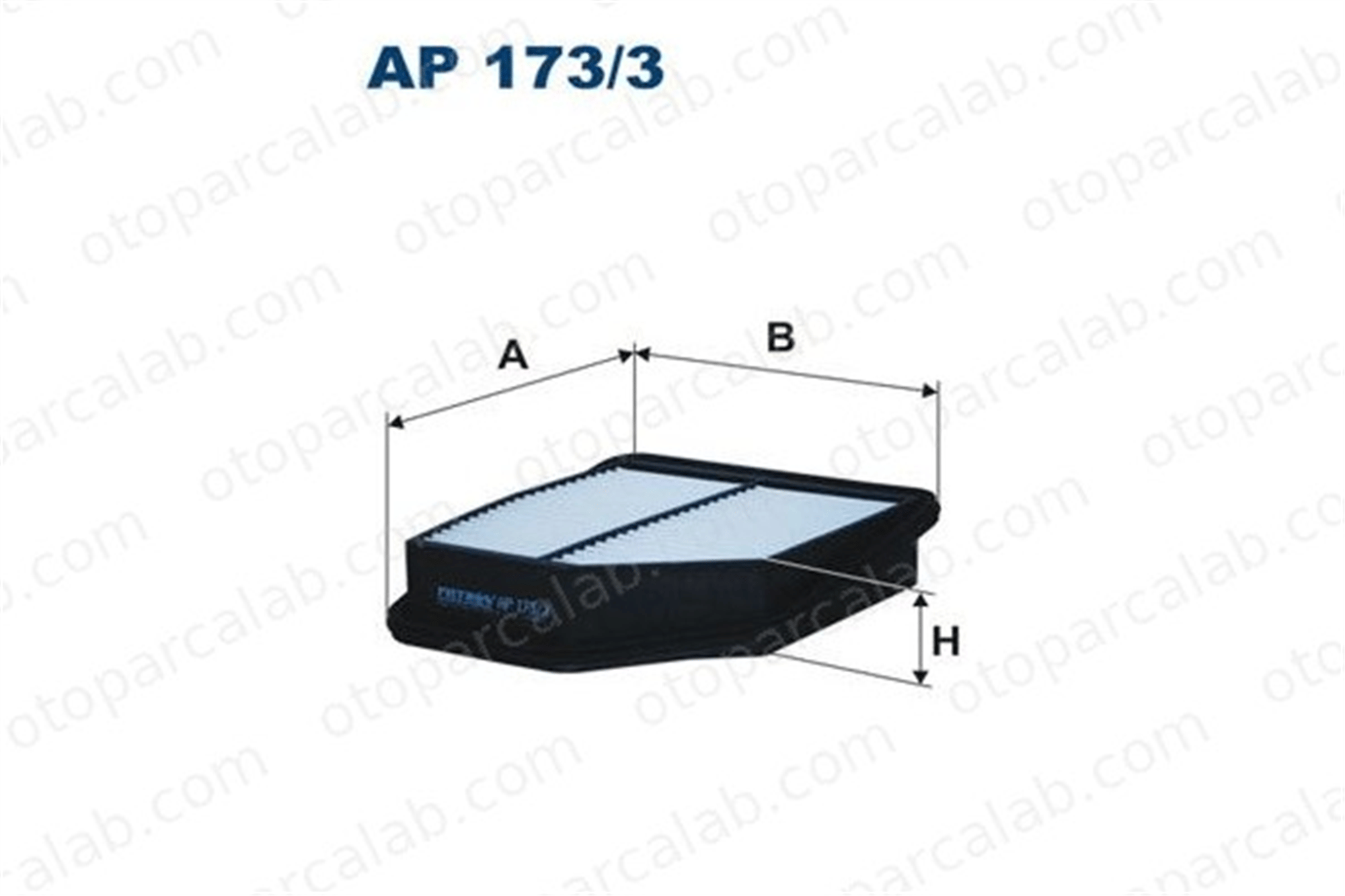 FILTRON AP 173/3 Hava Filtresi SUZUKI GRAND VITARA II 1378078K00000 1378078K00