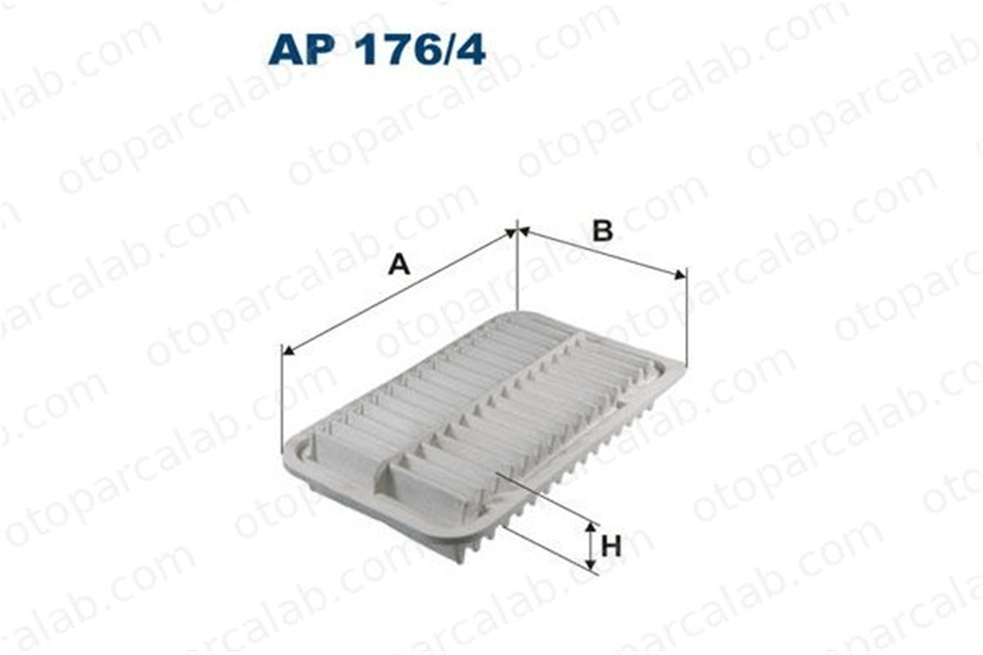FILTRON AP 176/4 Hava Filtresi OPEL AGILA SUZUKI SPLASH 1378073KA0 4710951