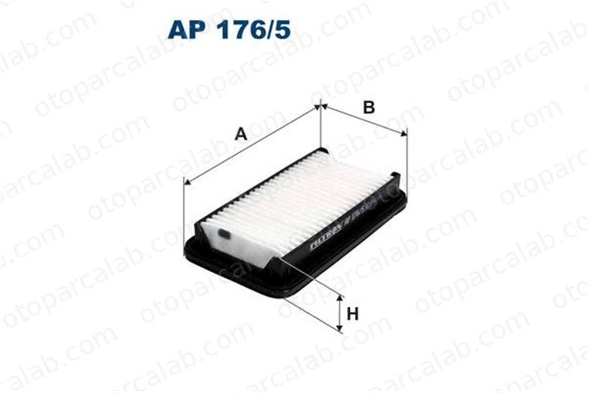 FILTRON AP 176/5 Hava Filtresi SUZUKI SX4 FIAT SEDICI 71742069 1378079J00
