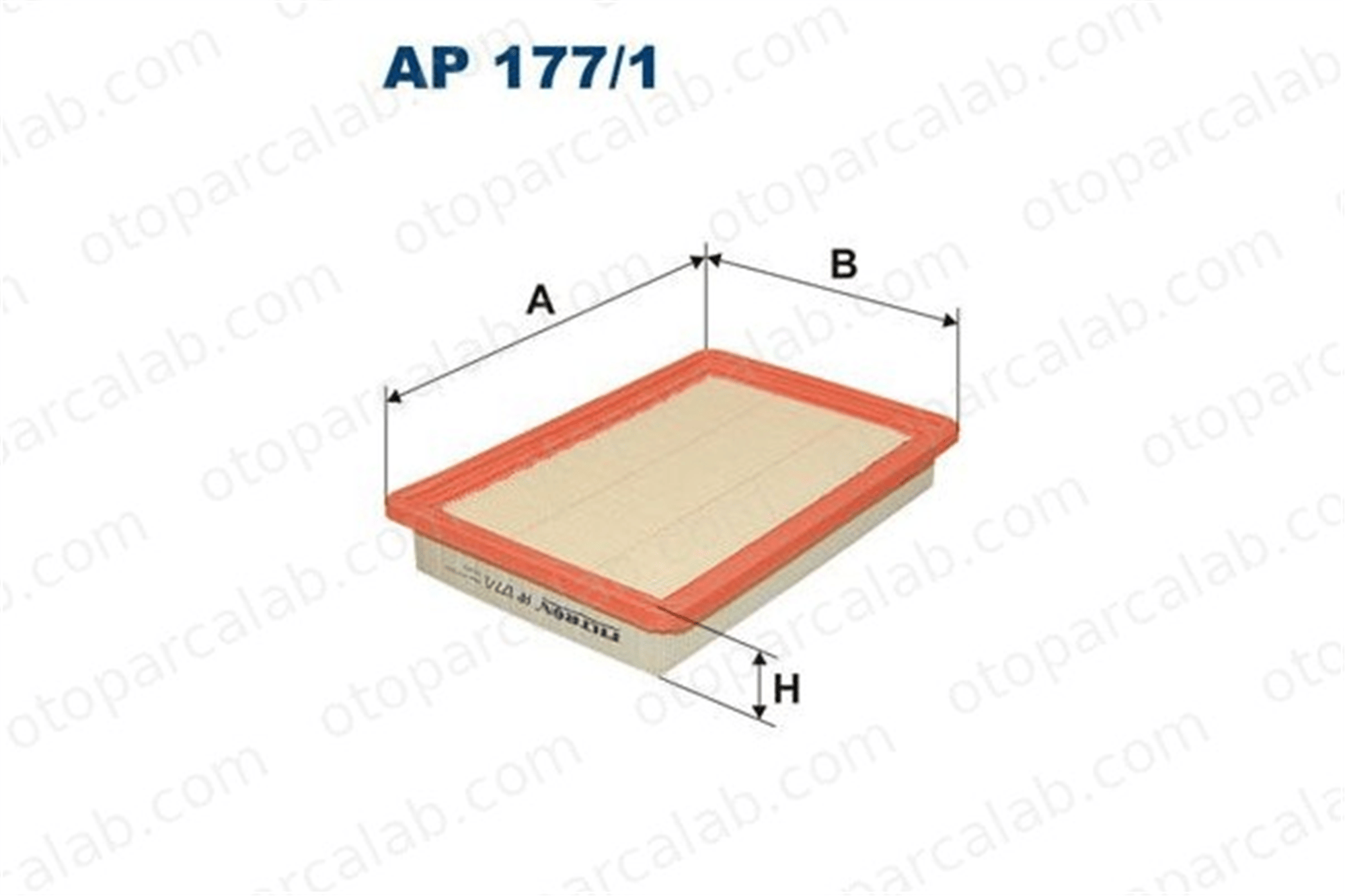 FILTRON AP 177/1 Hava Filtresi HYUNDAI LANTRA II Station wagon LANTRA II 2811323001