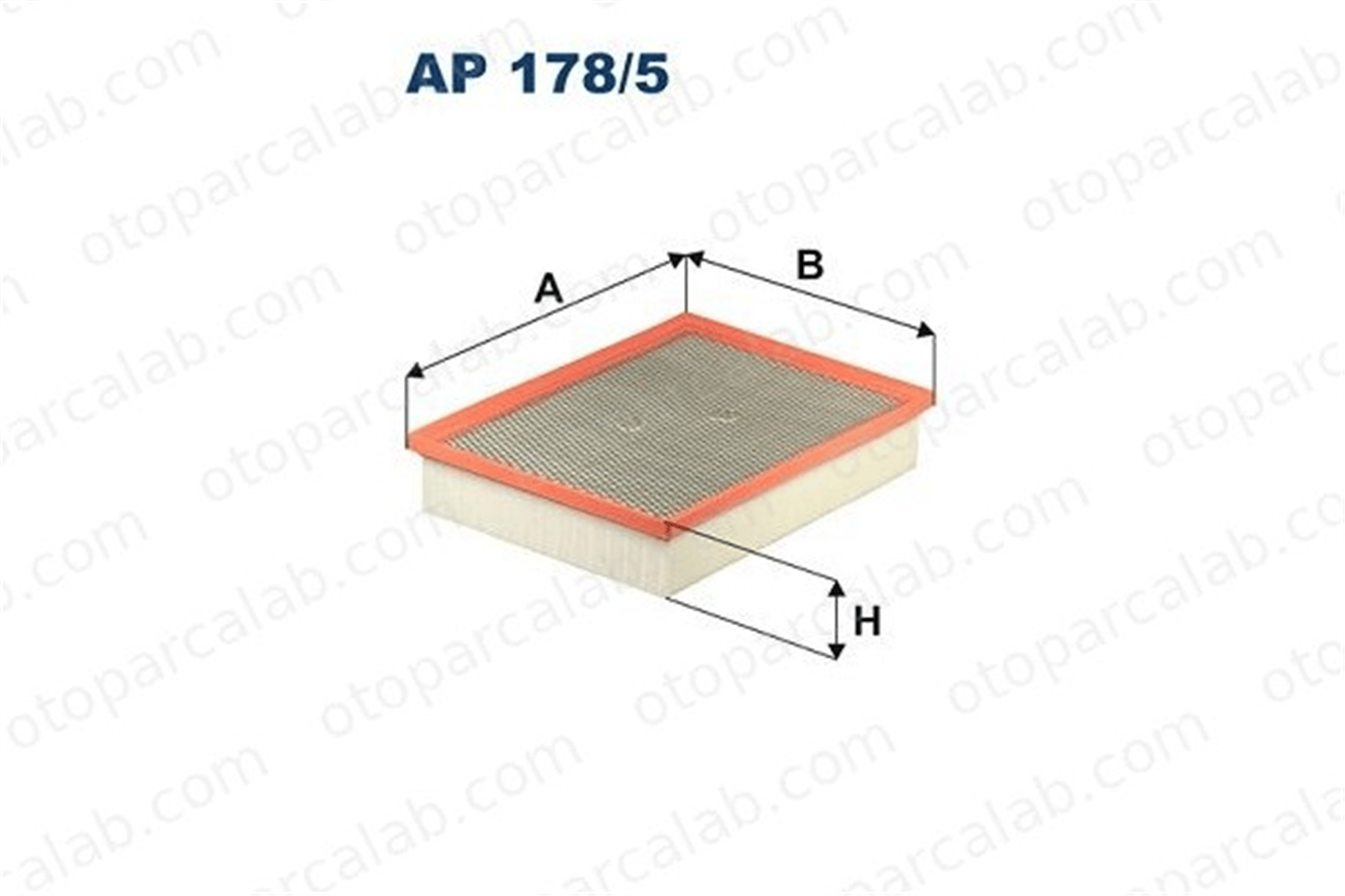 FILTRON AP 178/5 Hava Filtresi TOYOTA HILUX VIII Pick-up 178010L040
