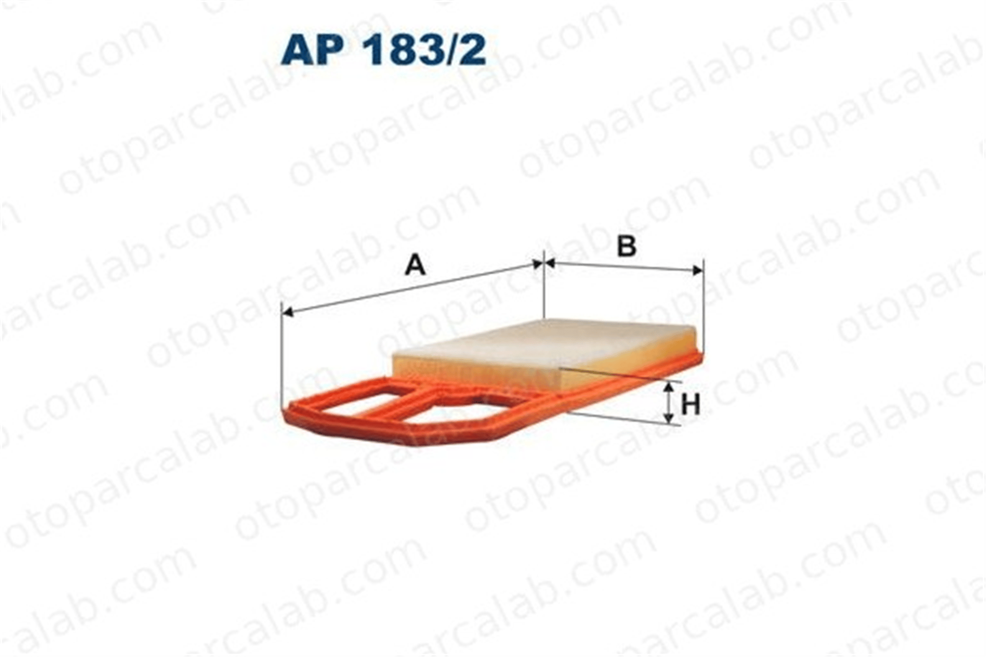 FILTRON AP 183/2 Hava Filtresi SEAT CORDOBA VW POLO 6K0129620C