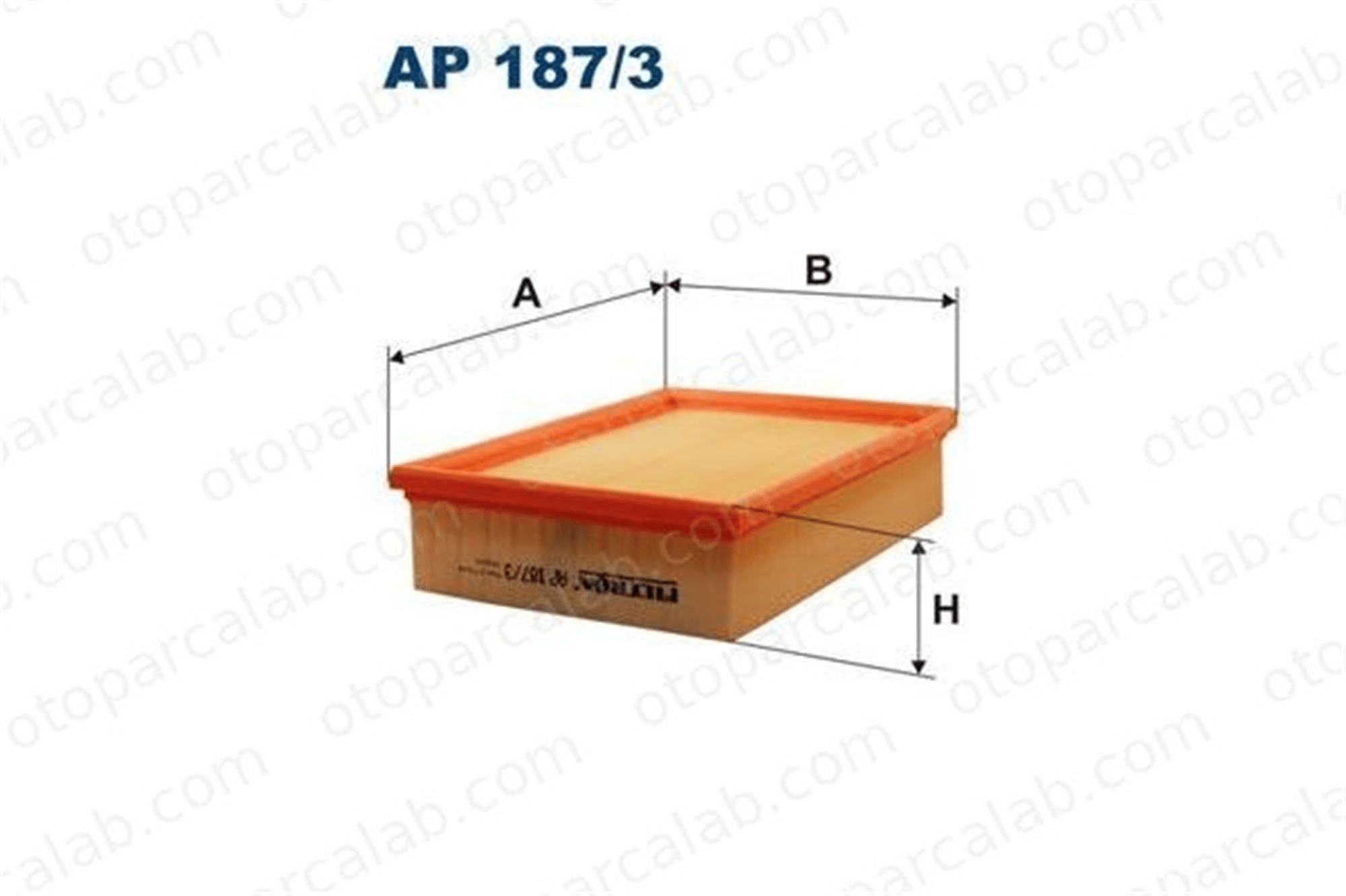FILTRON AP 187/3 Hava Filtresi ROVER 400 II 200 II Hatchback GFE1140 PHE10004