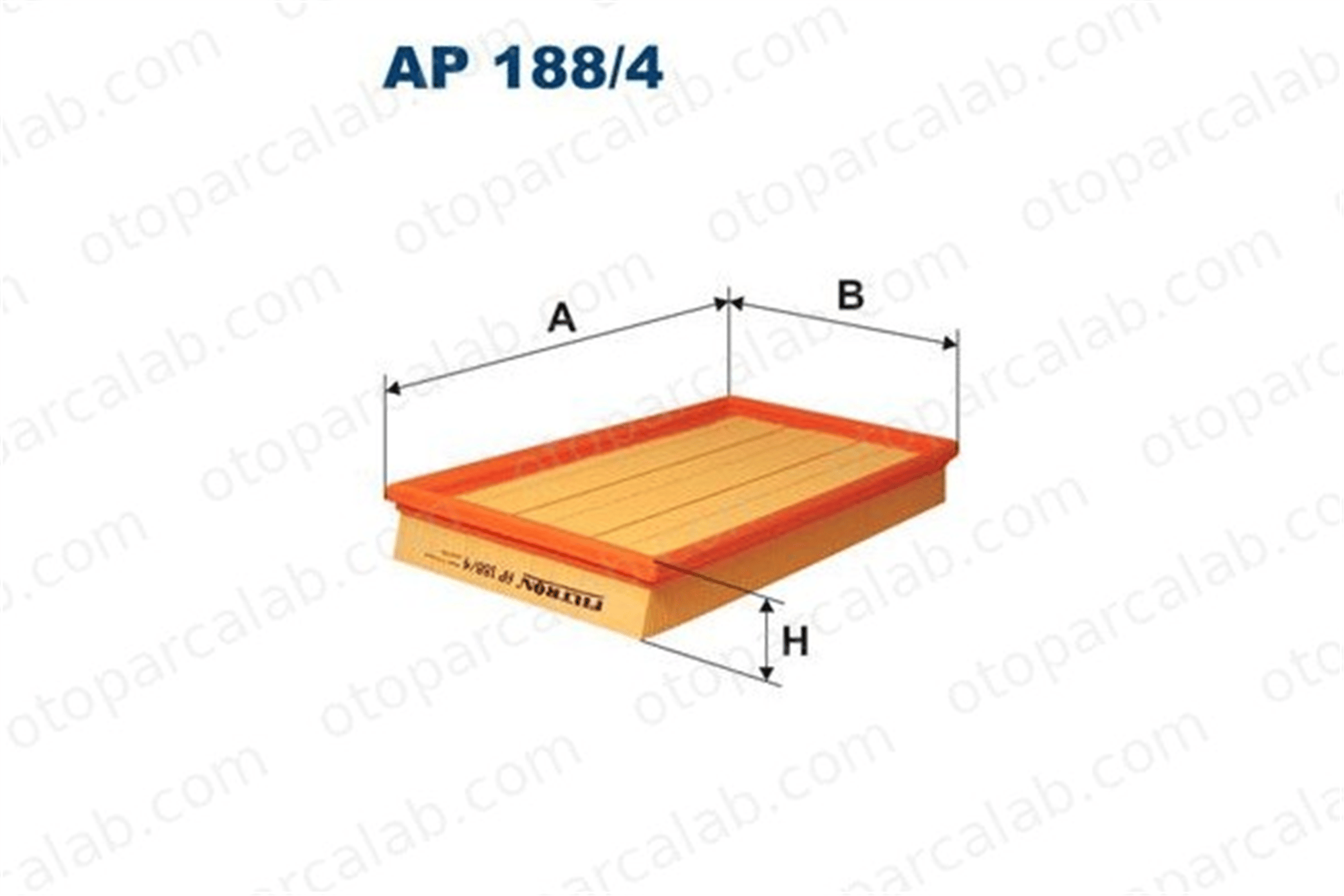 FILTRON AP 188/4 Hava Filtresi SAAB 9-3 4876199