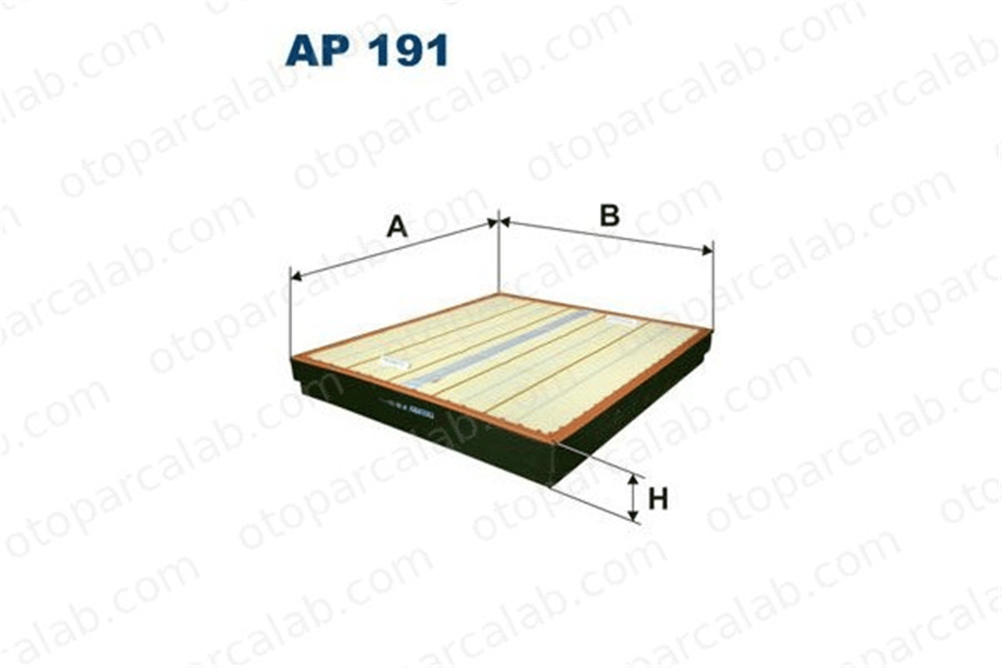 FILTRON AP 191 Hava Filtresi MERCEDES-BENZ AROCS ACTROS MP4 / MP5 A6860940504 30949004
