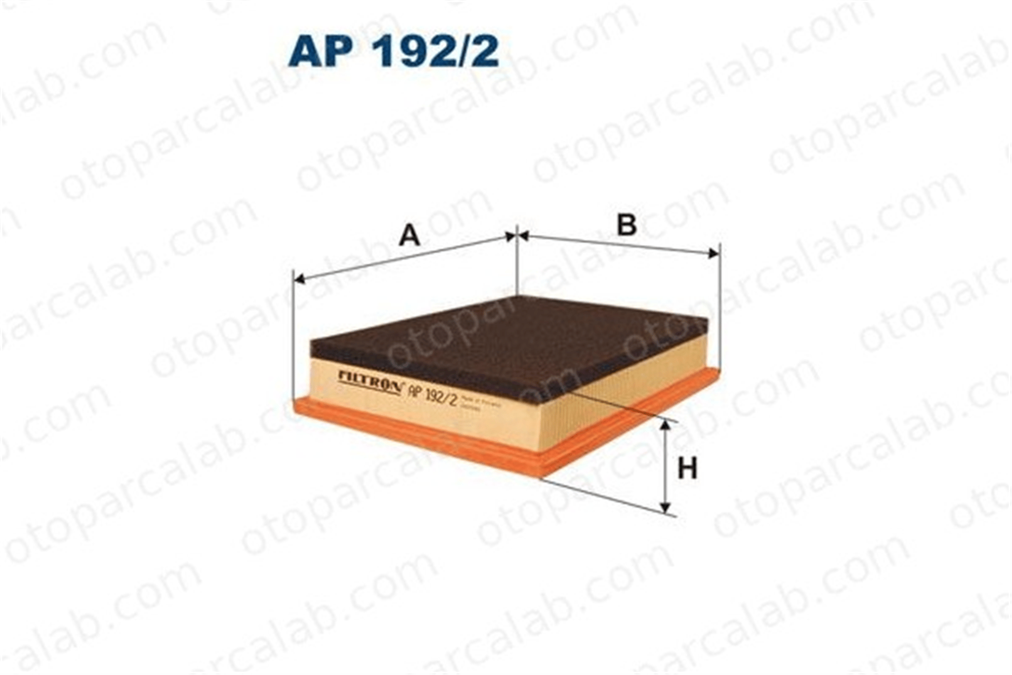 FILTRON AP 192/2 Hava Filtresi MINI MINI MINI Cabrio 13717520855 13727520855