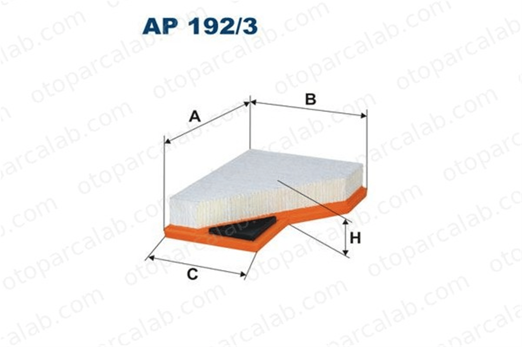 FILTRON AP 192/3 Hava Filtresi MINI MINI MINI Cabrio 13727529261 1372752926102