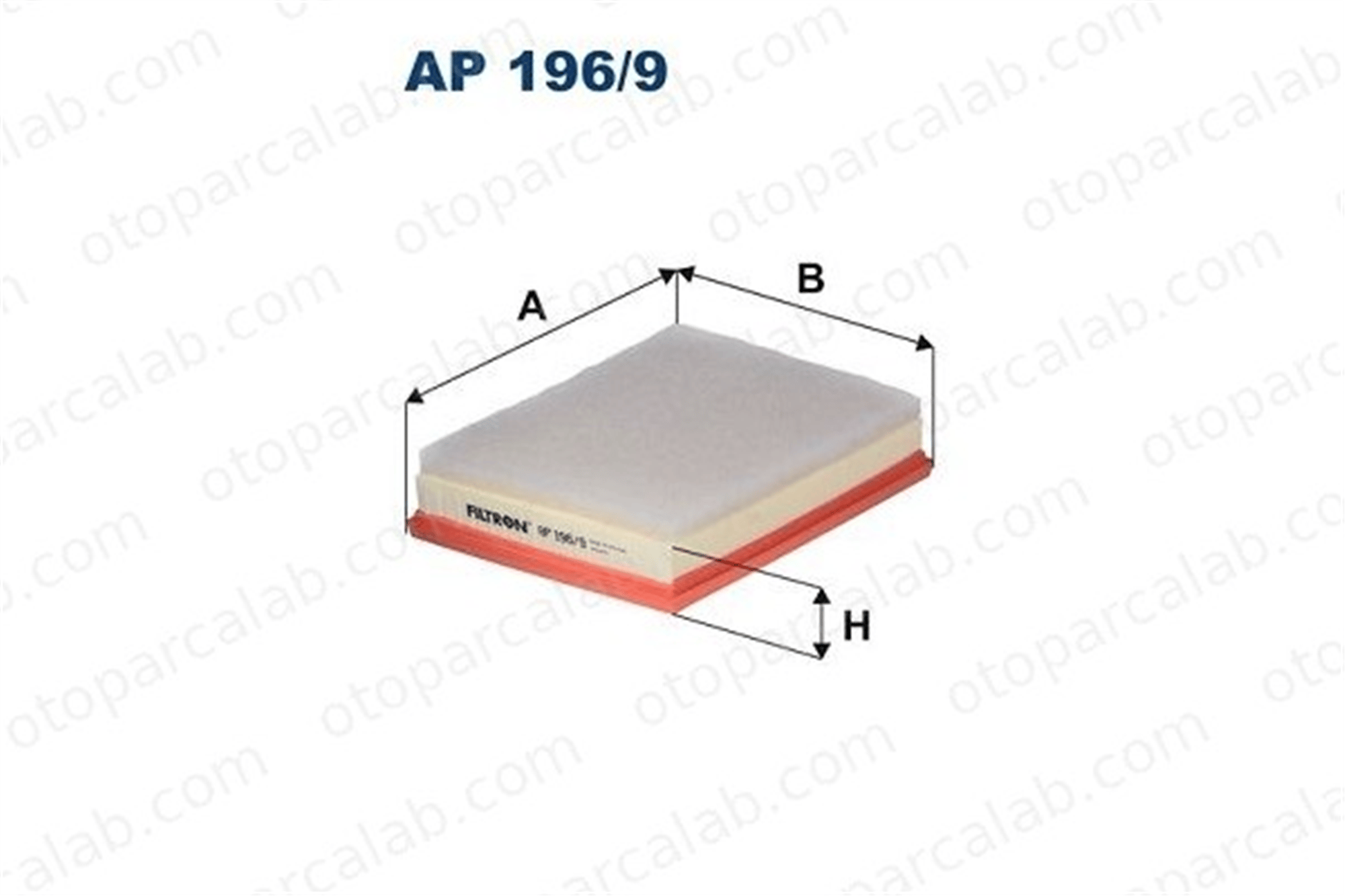 FILTRON AP 196/9 Hava Filtresi CITROËN BERLINGO Kasa/büyük limuzin C3 AIRCROSS II 9813908880 39192256