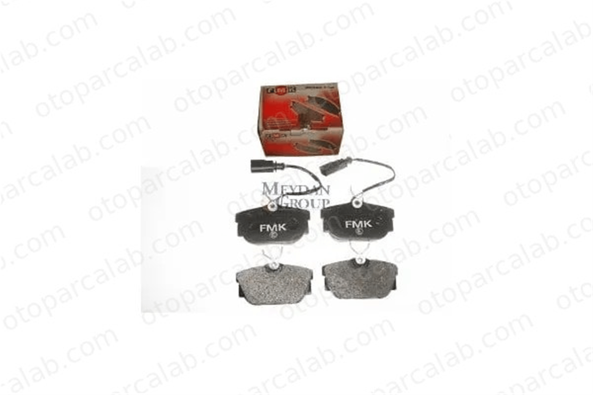 FMK 1155-6360F Fren Disk Balata Arka VW TRANSPORTER T4 Minibüs/Otobüs TRANSPORTER T4 Panelvan/Van 7D0698451B 1109015