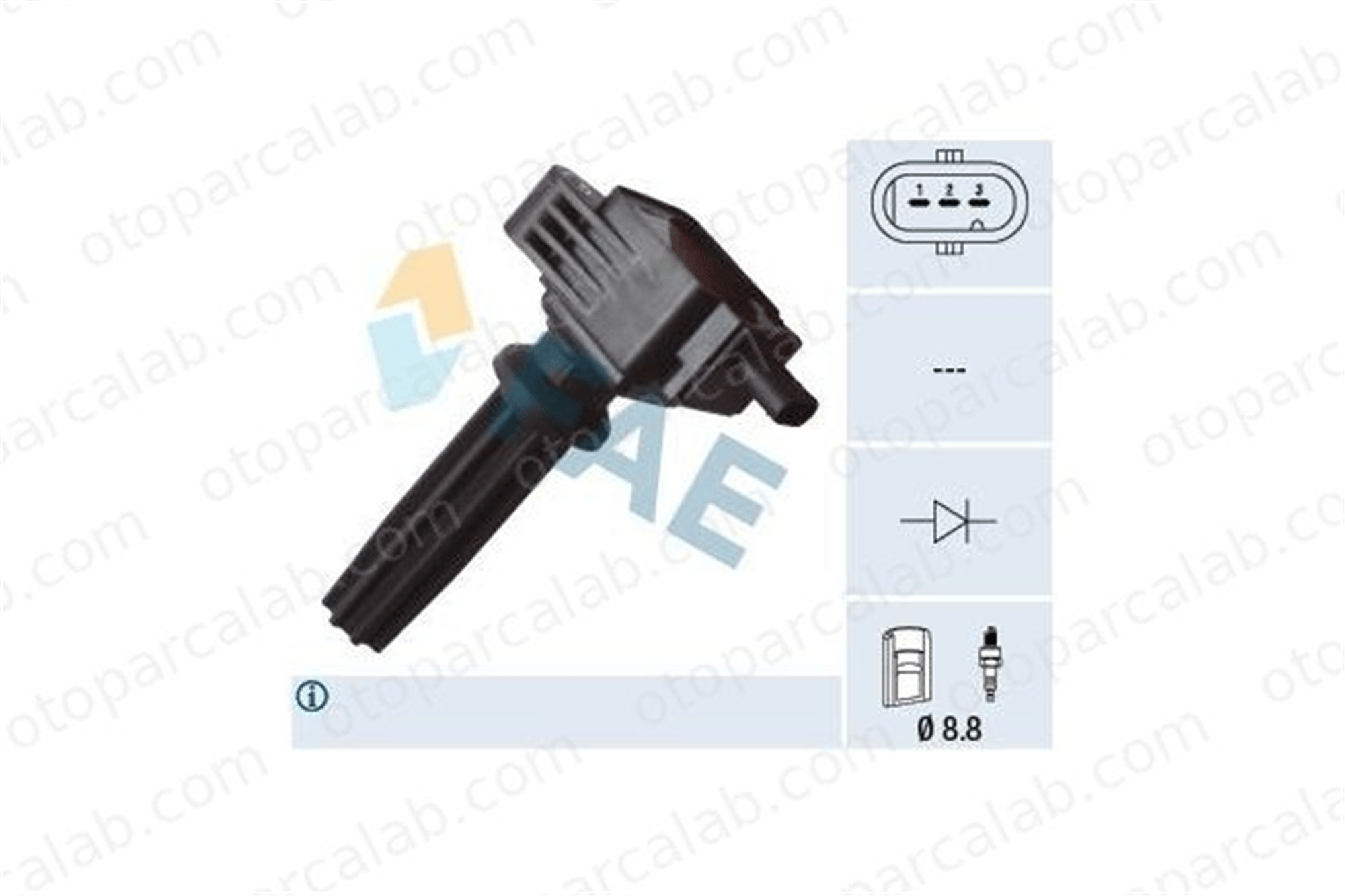 FOMOCO CM5E12A366CB Ateşleme Bobini FORD S-MAX MONDEO V Sedan CM5E12A366CB 2036331