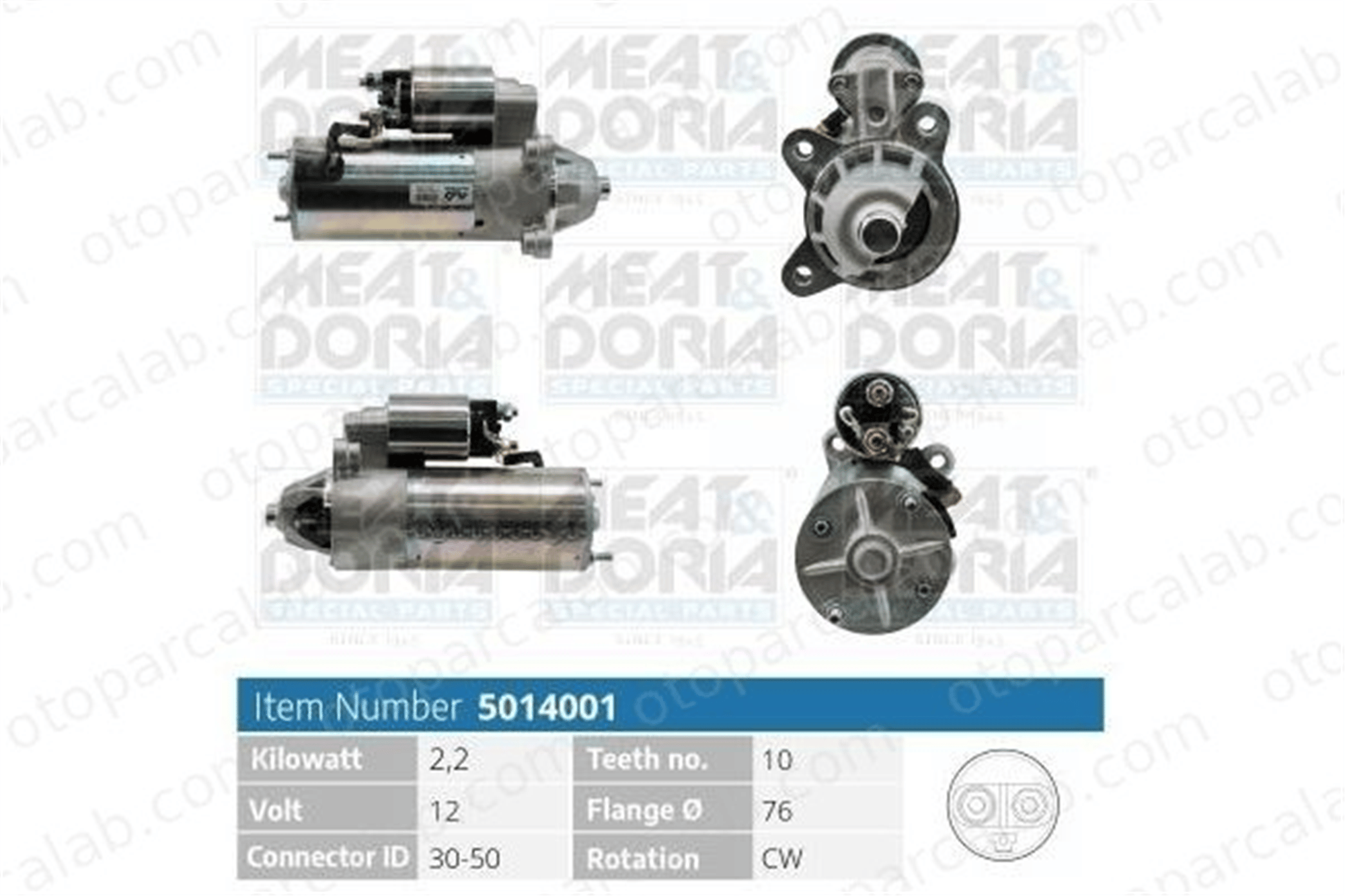 FORD ORJINAL 1S4U11000AA Marş Dinamosu FORD FOCUS I FOCUS I Turnier 1S4U11000AA 1061267
