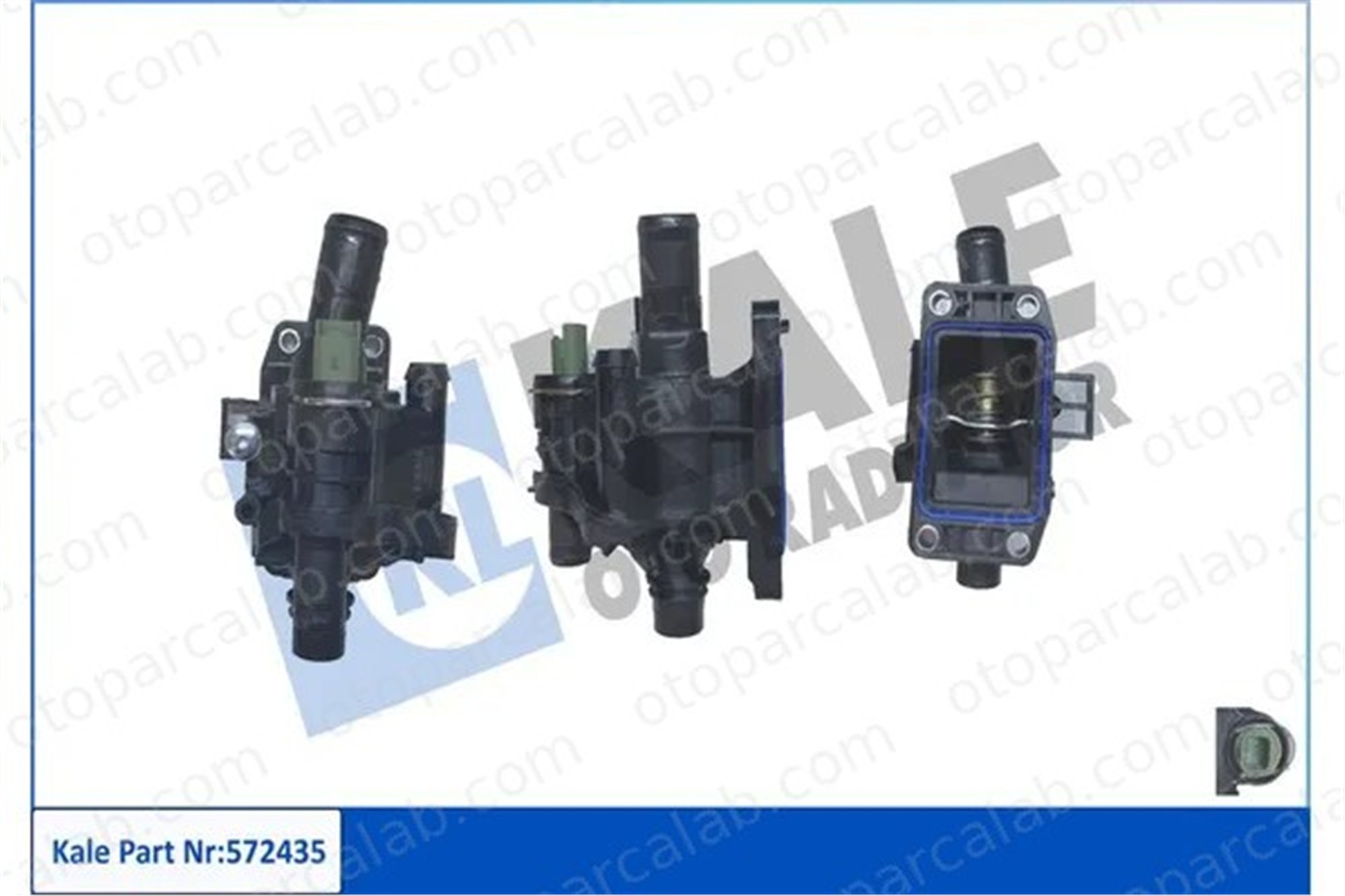 FORD ORJINAL 3M5Q8A586AC Termostat Gövdesi FORD C-MAX FOCUS II 3M5Q8A586AC 1313841