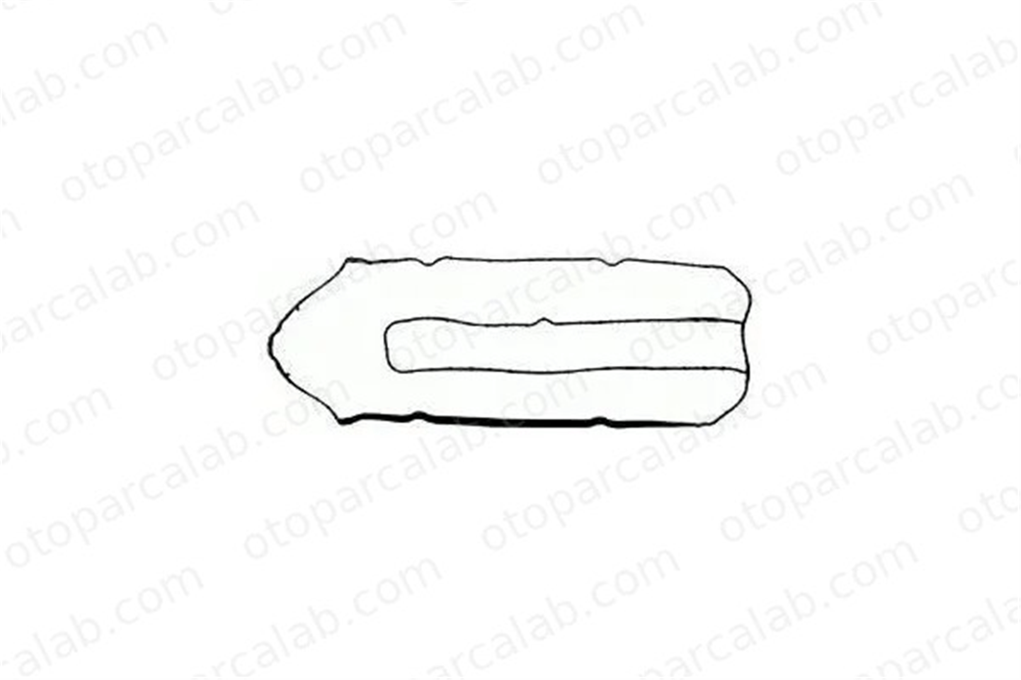 FORD ORJINAL 4M5G6K260CA Üst Kapak Contası (Külbütör) FORD C-MAX II FOCUS III Turnier 1319177 4M5G6K260CA