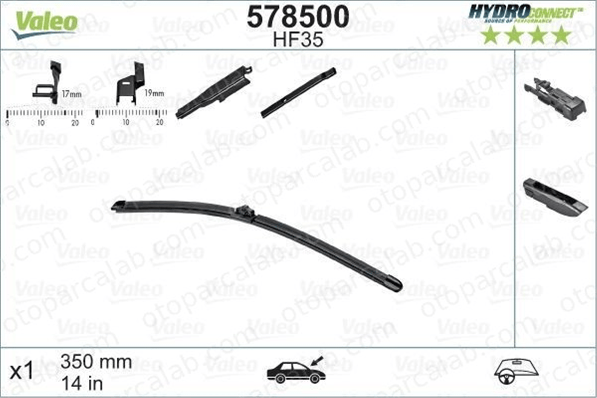 FORD ORJINAL 9S5117528CA Silecek Süpürgesi Ön RENAULT CLIO IV NISSAN JUKE 9S5117528CA 71805145