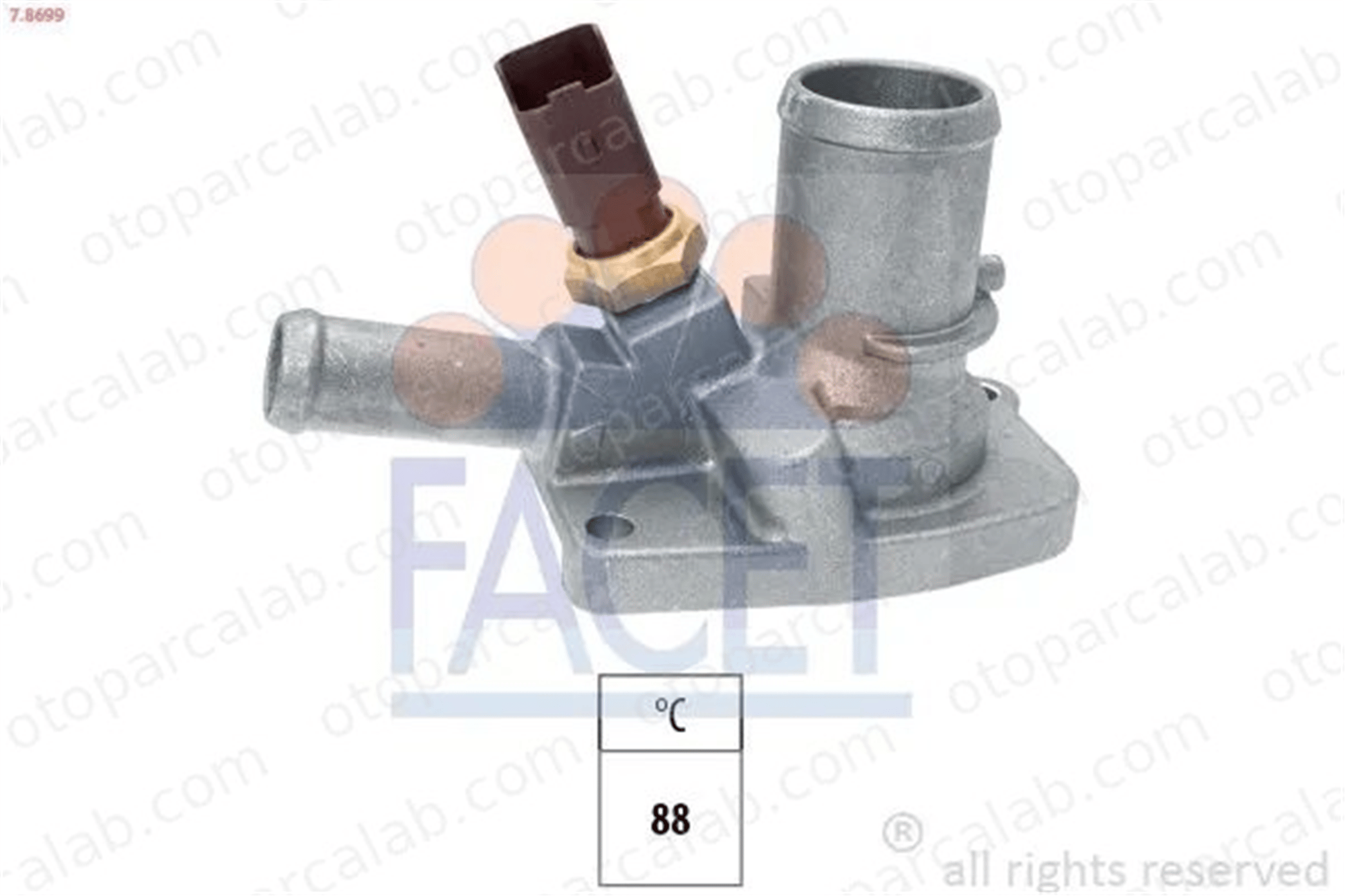 FORD ORJINAL 9S518575AA Termostat LANCIA YPSILON FIAT PANDA 9S518575AA 55202371