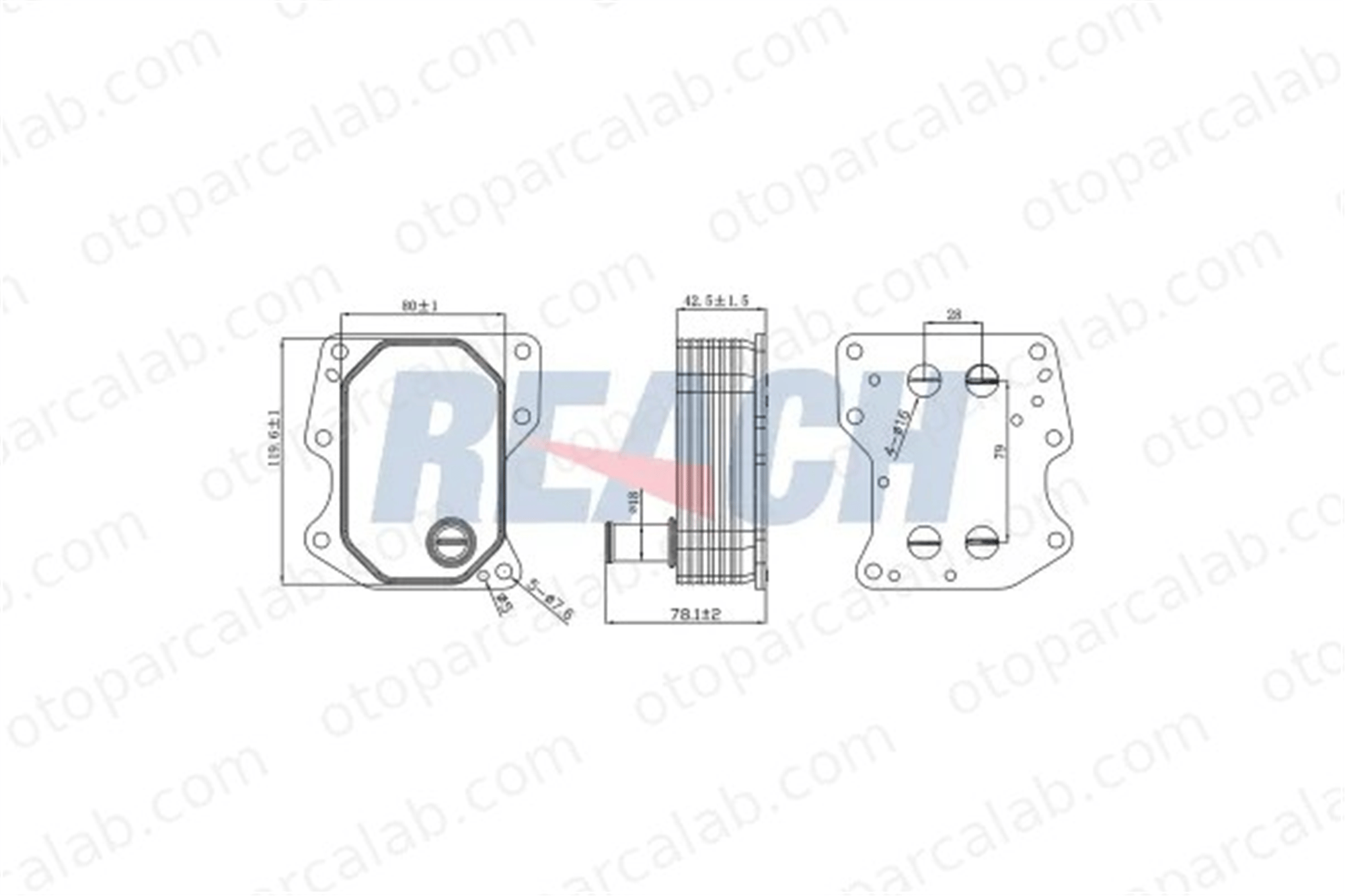 FORD ORJINAL BK3Q6B624CB Motor Yağ Soğutucu FORD TRANSIT Panelvan/Van TRANSIT Platform şasi BK3Q6B624CB 1469718