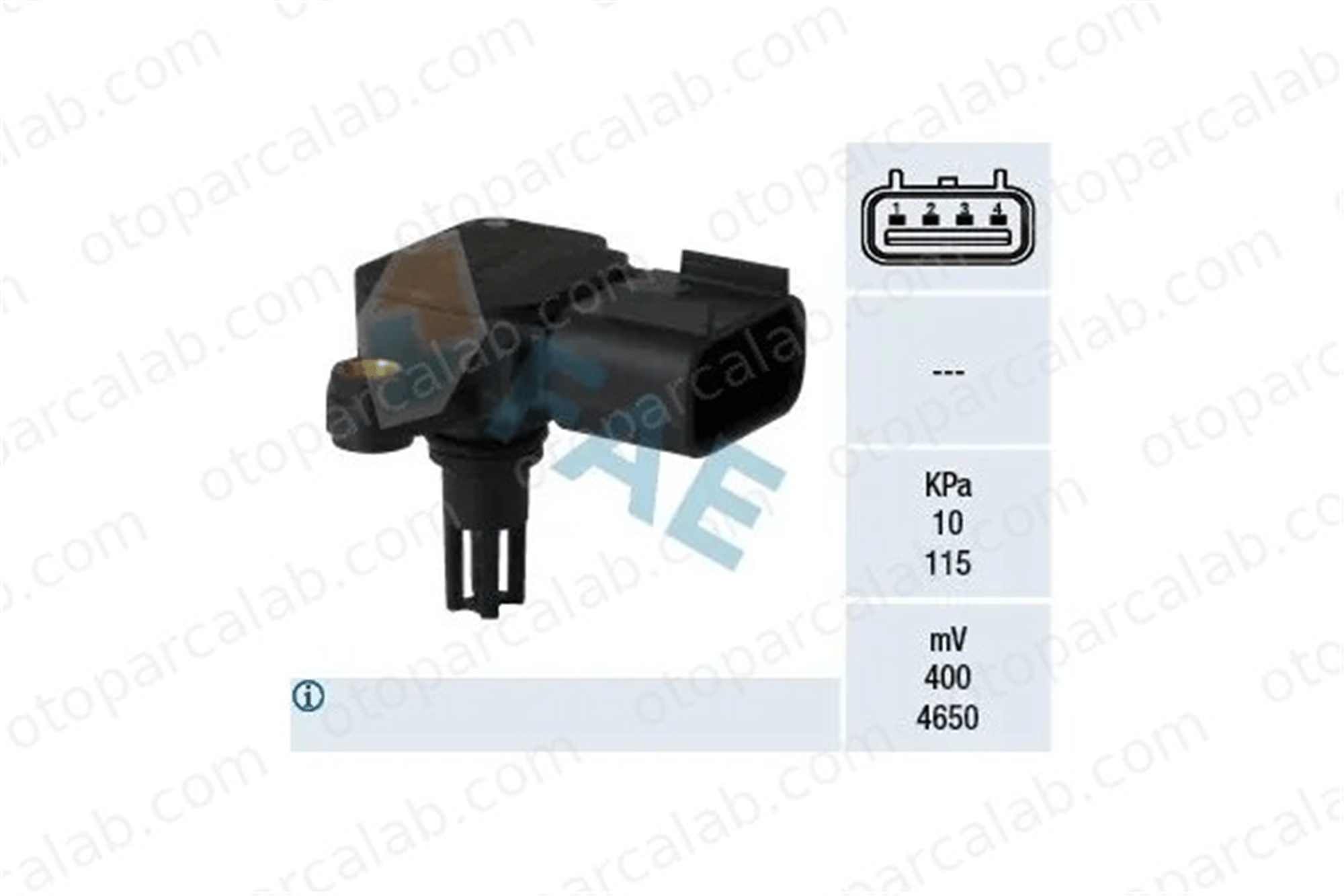 FORD ORJINAL ES4A9F479BA MAP Sensörü FORD FOCUS I FOCUS I Kombi van 1S4A9F479BA 1113276