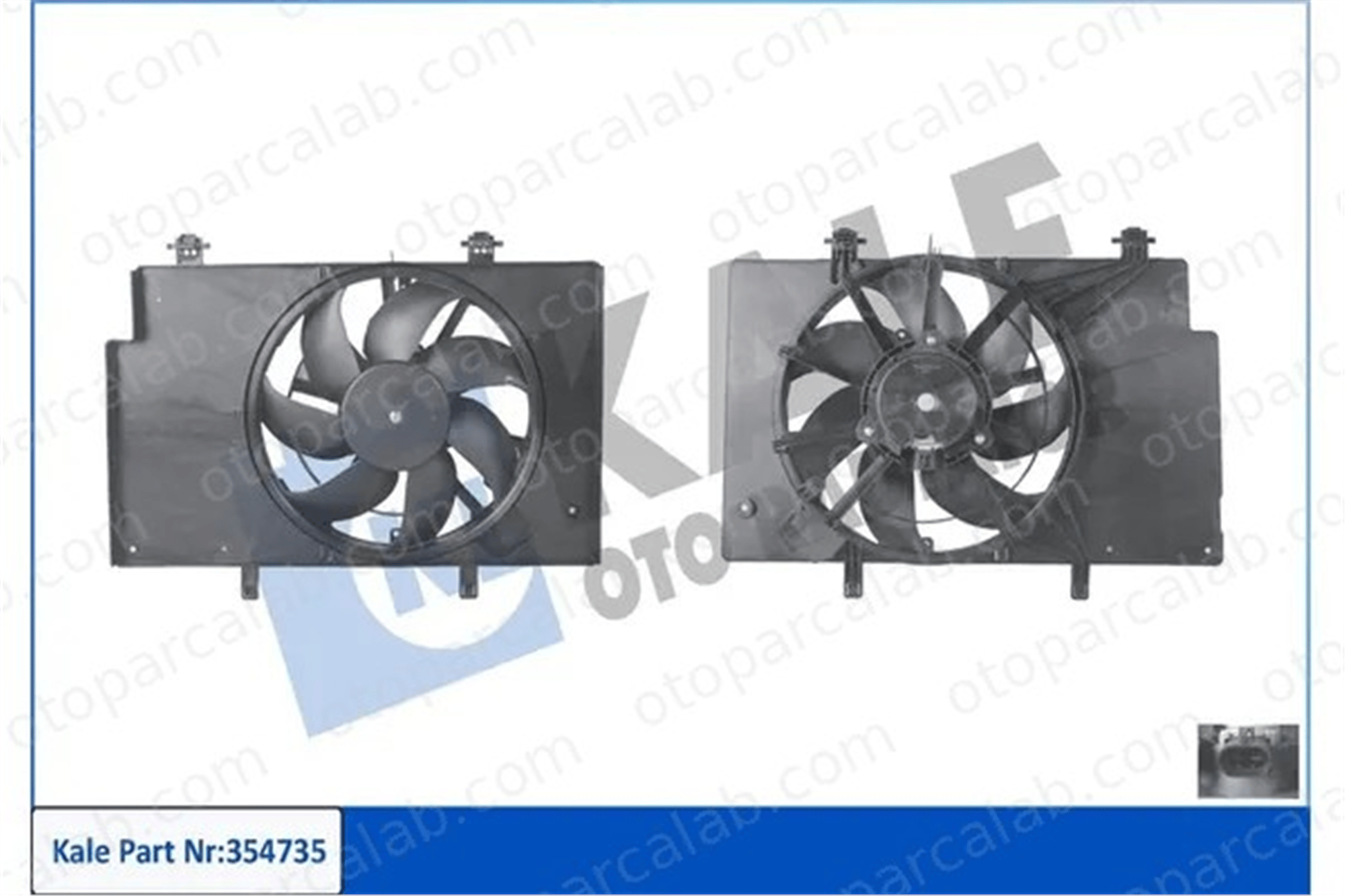 FORD ORJINAL G1B18C607AB Radyatör Fan ve Motoru FORD FIESTA VI B-MAX G1B18C607AA 1525891