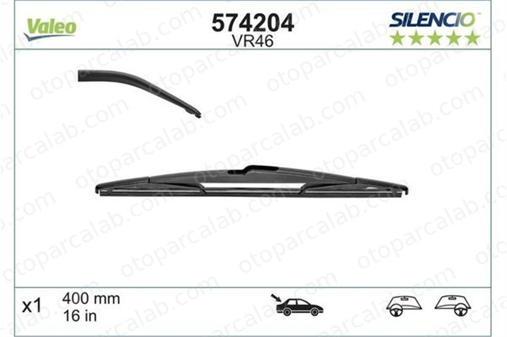 FORD ORJINAL GM5J17402AA Silecek Süpürgesi Arka FORD GRAND C-MAX VOLVO C30 GM5J17402AA 1611361480