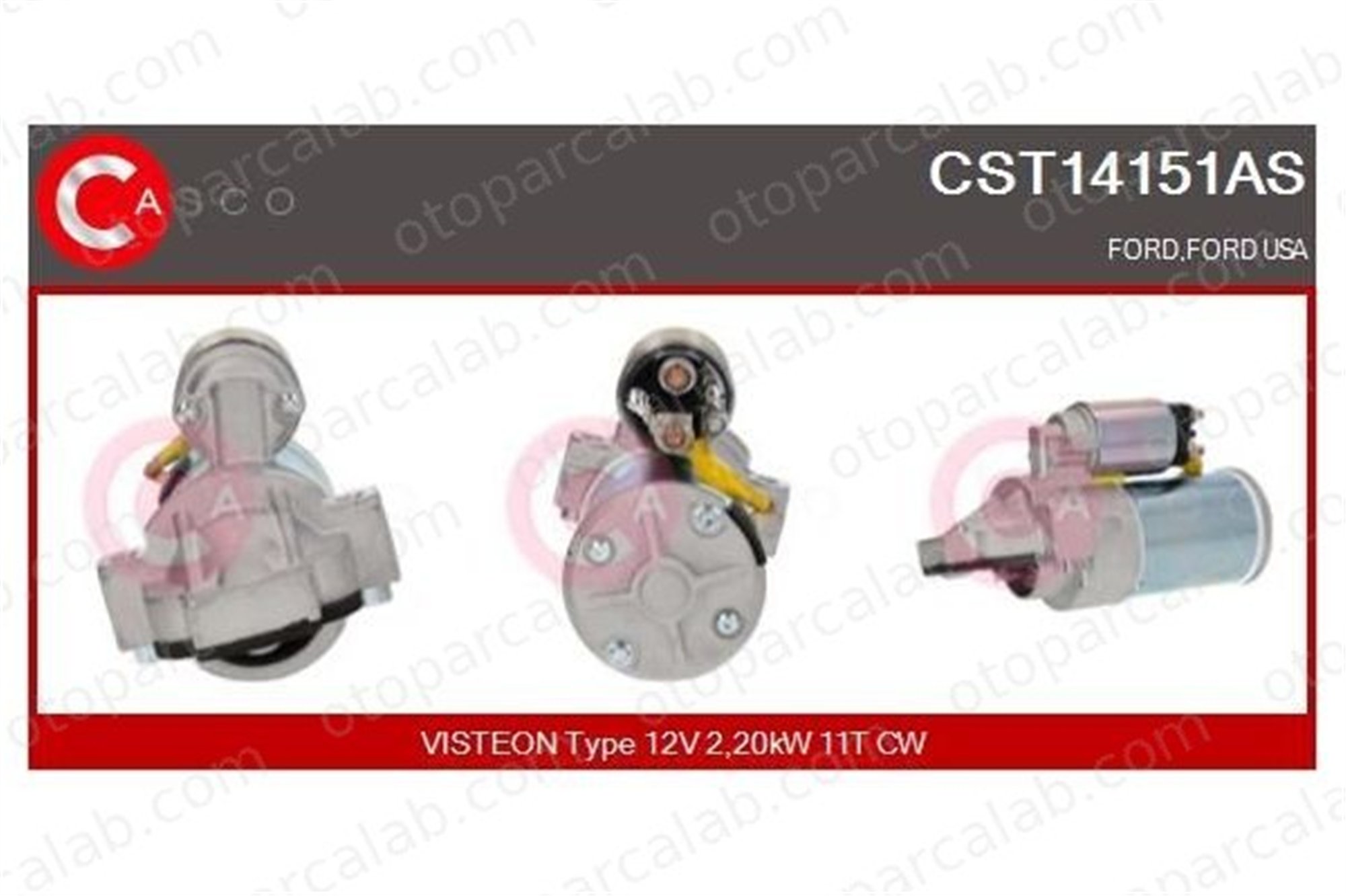 FORD ORJINAL K2GT11000DB Marş Dinamosu FORD GALAXY III S-MAX K2GT11000DB 2258234