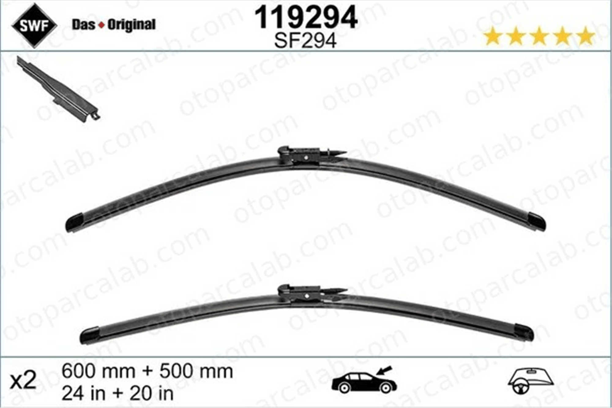 FORD ORJINAL LV4JS17528AA Silecek Süpürgesi Ön AUDI A5 A5 Sportback LV4JS17528AA 4K1998002