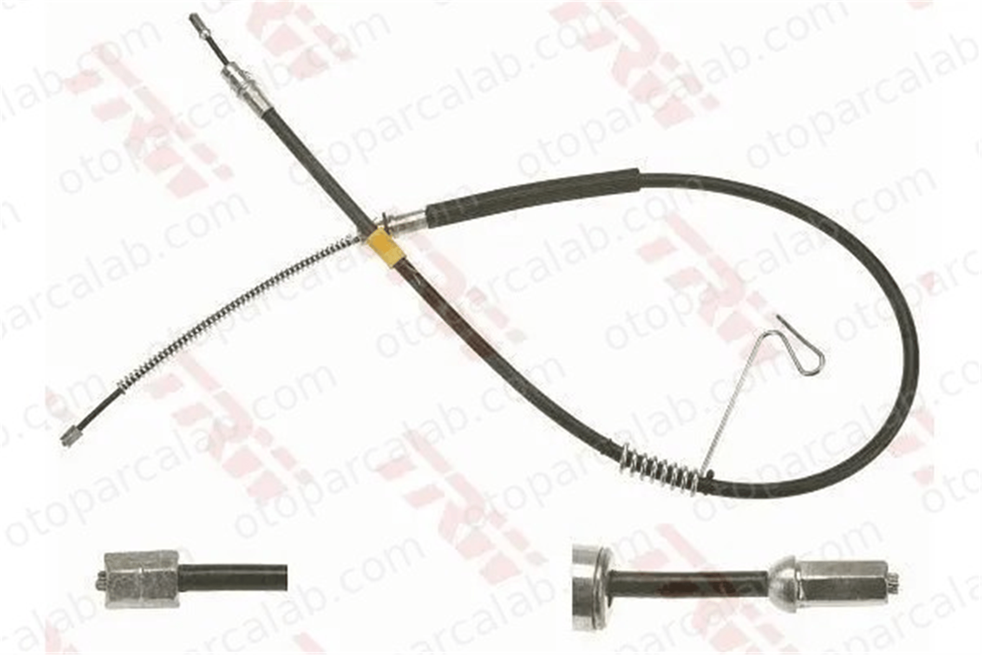 FORD ORJINAL YC152A635BJ El Fren Teli Arka Sağ FORD TRANSIT Platform şasi TRANSIT Panelvan/Van YC152A635BJ 4041987