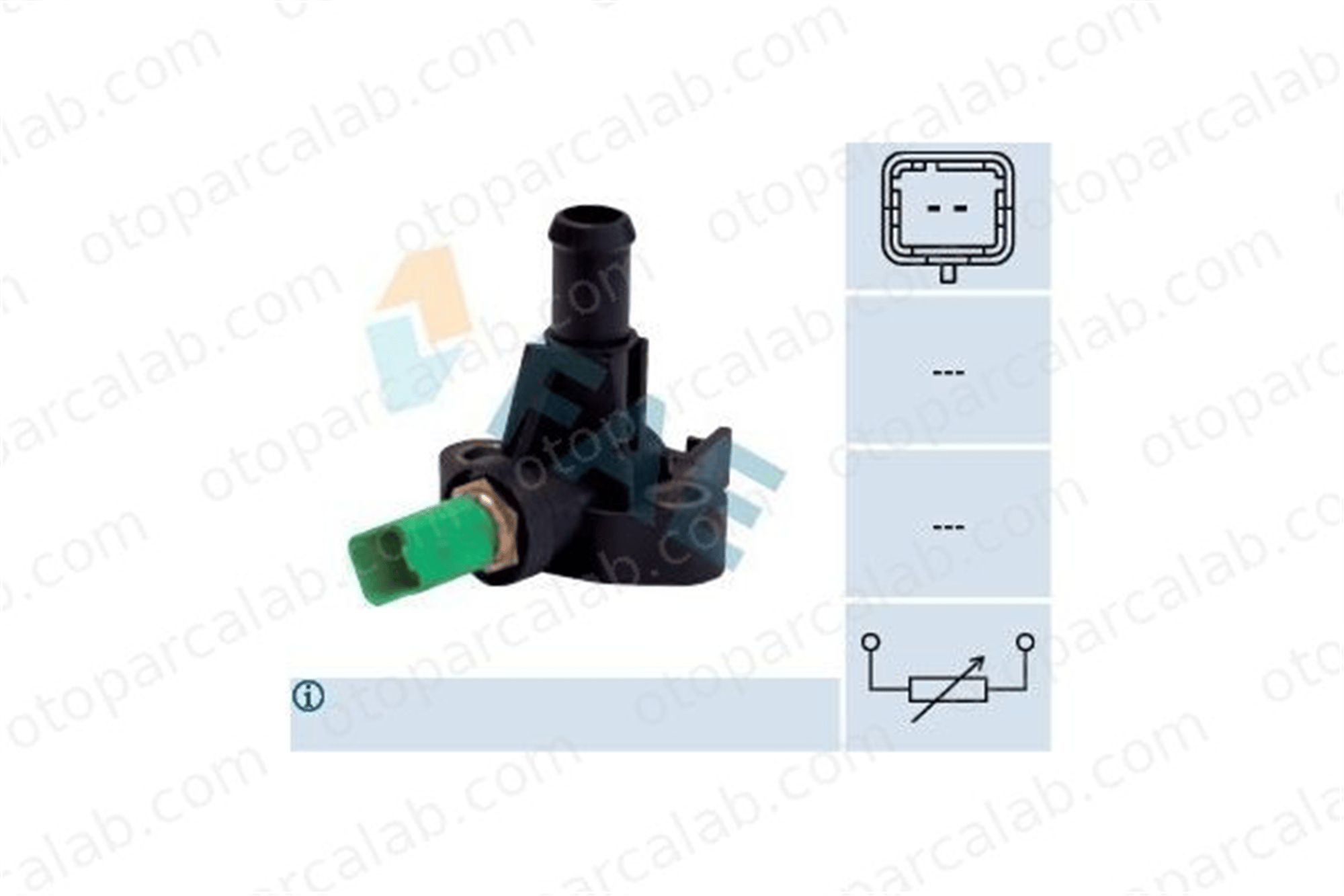 FROW 187.1911.001 Hararet Müşürü FIAT PANDA PANDA Kasa/eğik arka 46824133 55214054