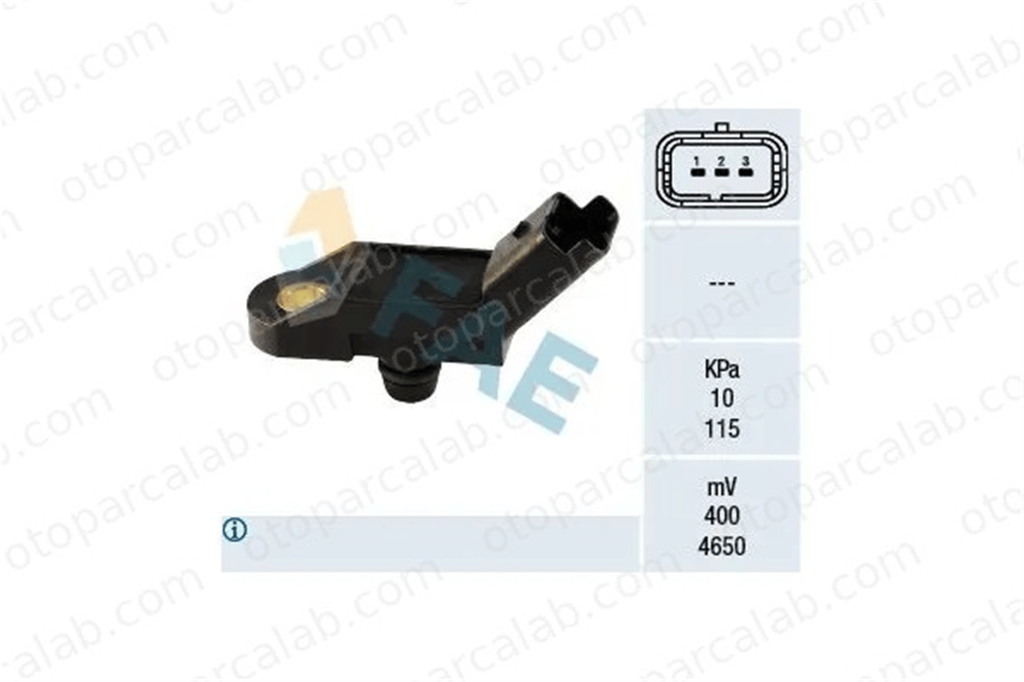 FROW 257.1905.005 MAP Sensörü CITROËN C5 I Break C5 I 1920AC 457403