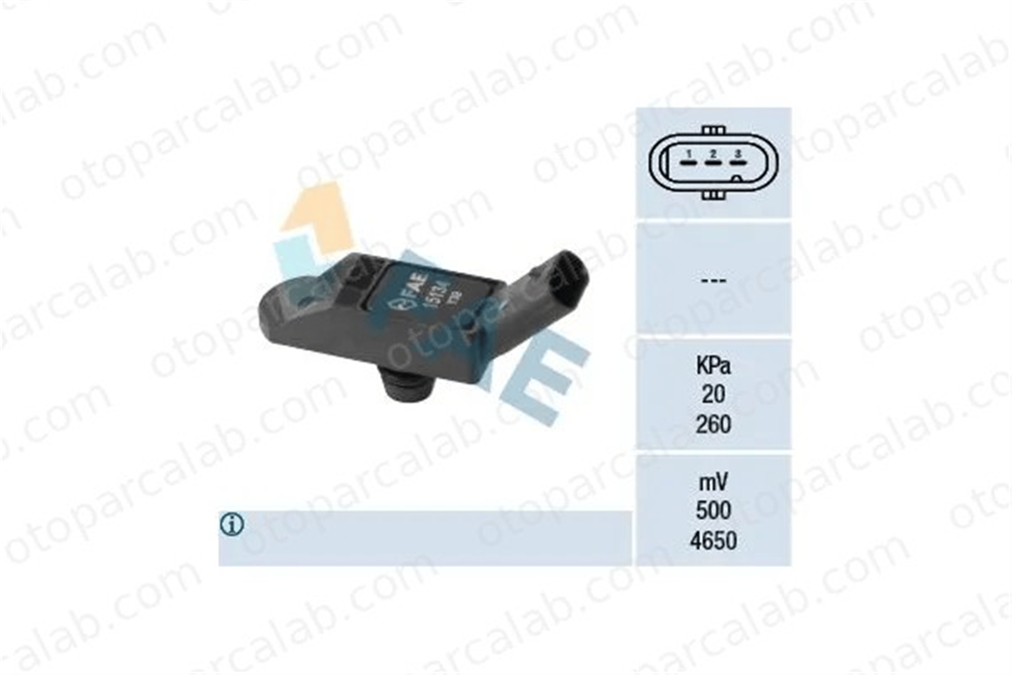 FROW 282.1905.002 MAP Sensörü BMW 1 MINI MINI COUNTRYMAN 1922W0 13627599907