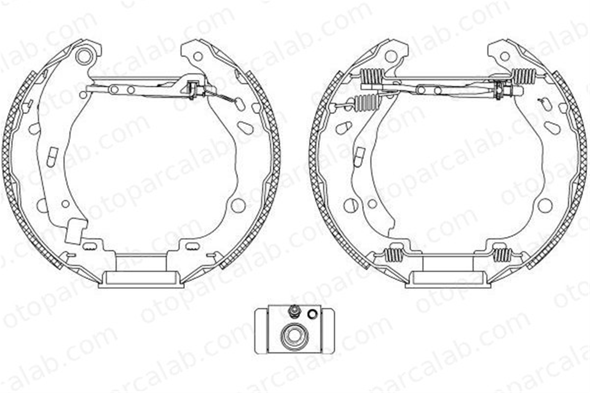 FROW 286.1103.001 Fren Pabuçlu Balata Arka CITROËN C3 I C2 1607139080