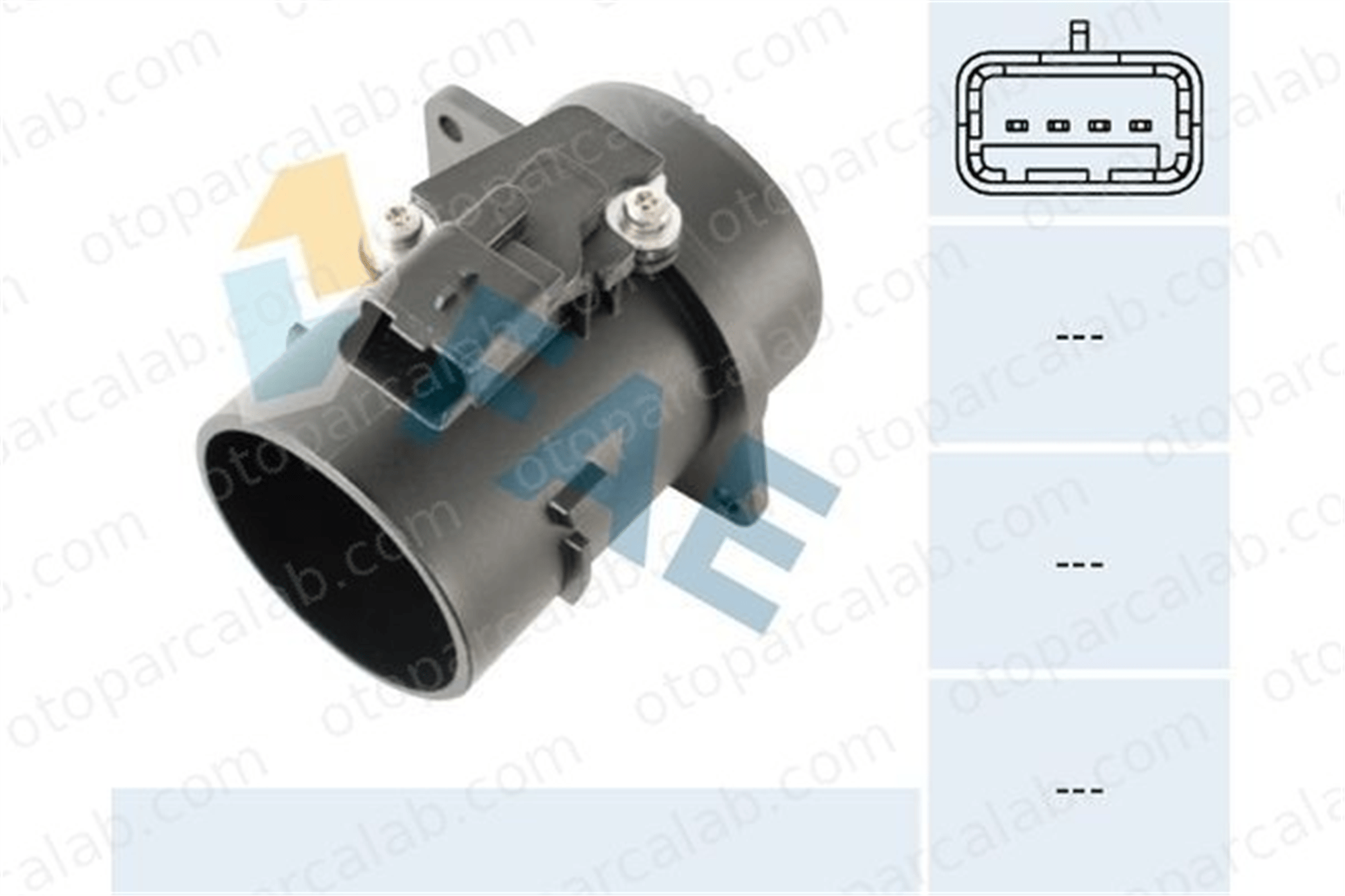FROW 286.2004.001 Hava Debimetresi CITROËN BERLINGO Kasa/büyük limuzin PEUGEOT PARTNER Kasa/büyük limuzin 135076 1525A028