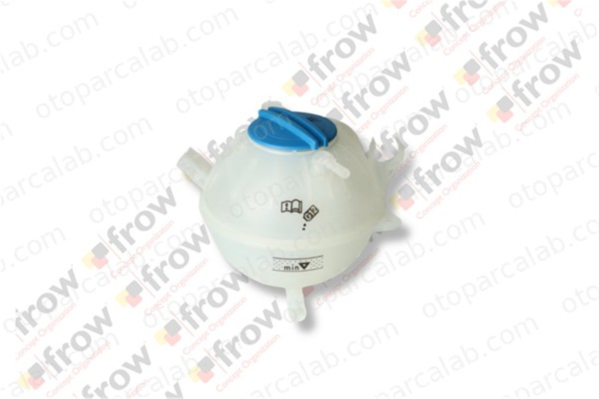 FROW 404.1547.005 Radyatör Yedek Su Deposu SKODA OCTAVIA II Combi AUDI A3 1K0121407A
