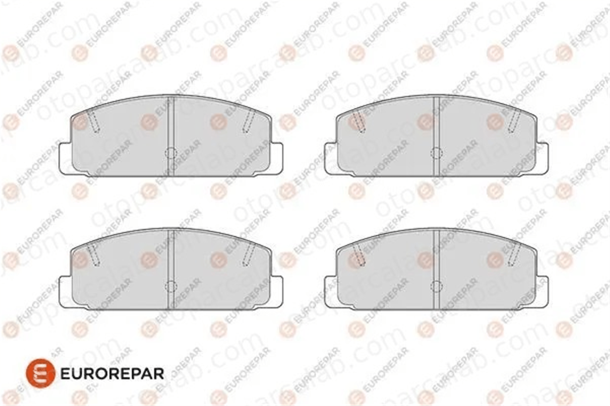 FROW 552.1102.006 Fren Disk Balata Arka MAZDA 6 Hatchback 6 Sedan 1686271680 1U042648Z