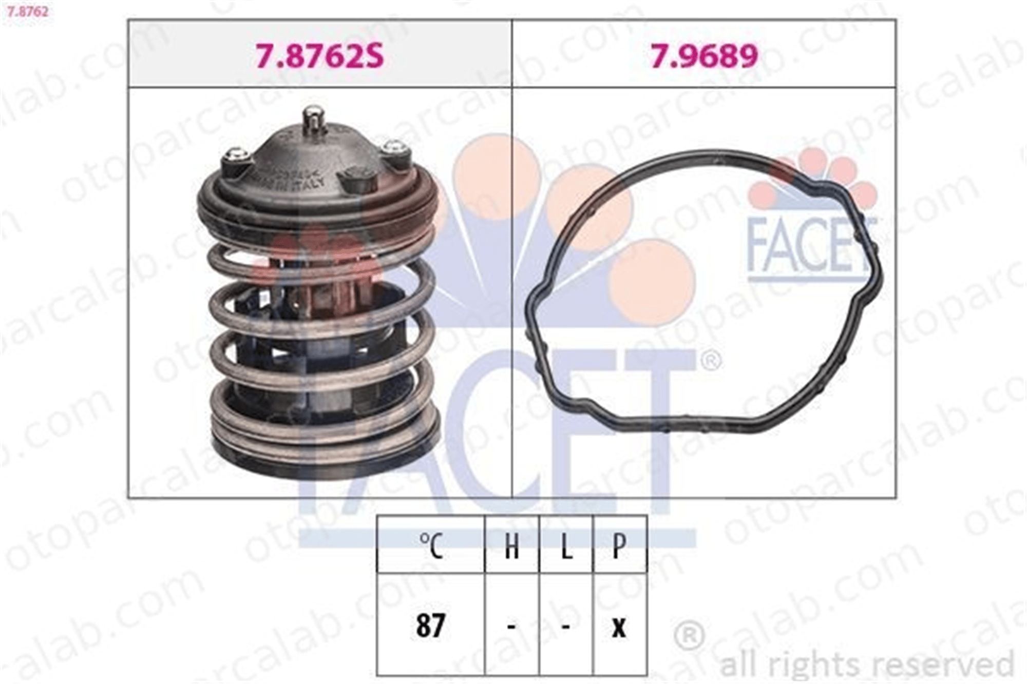 FROW 836.1415.001 Termostat 87 °C BMW 3 Touring 1 1151780519