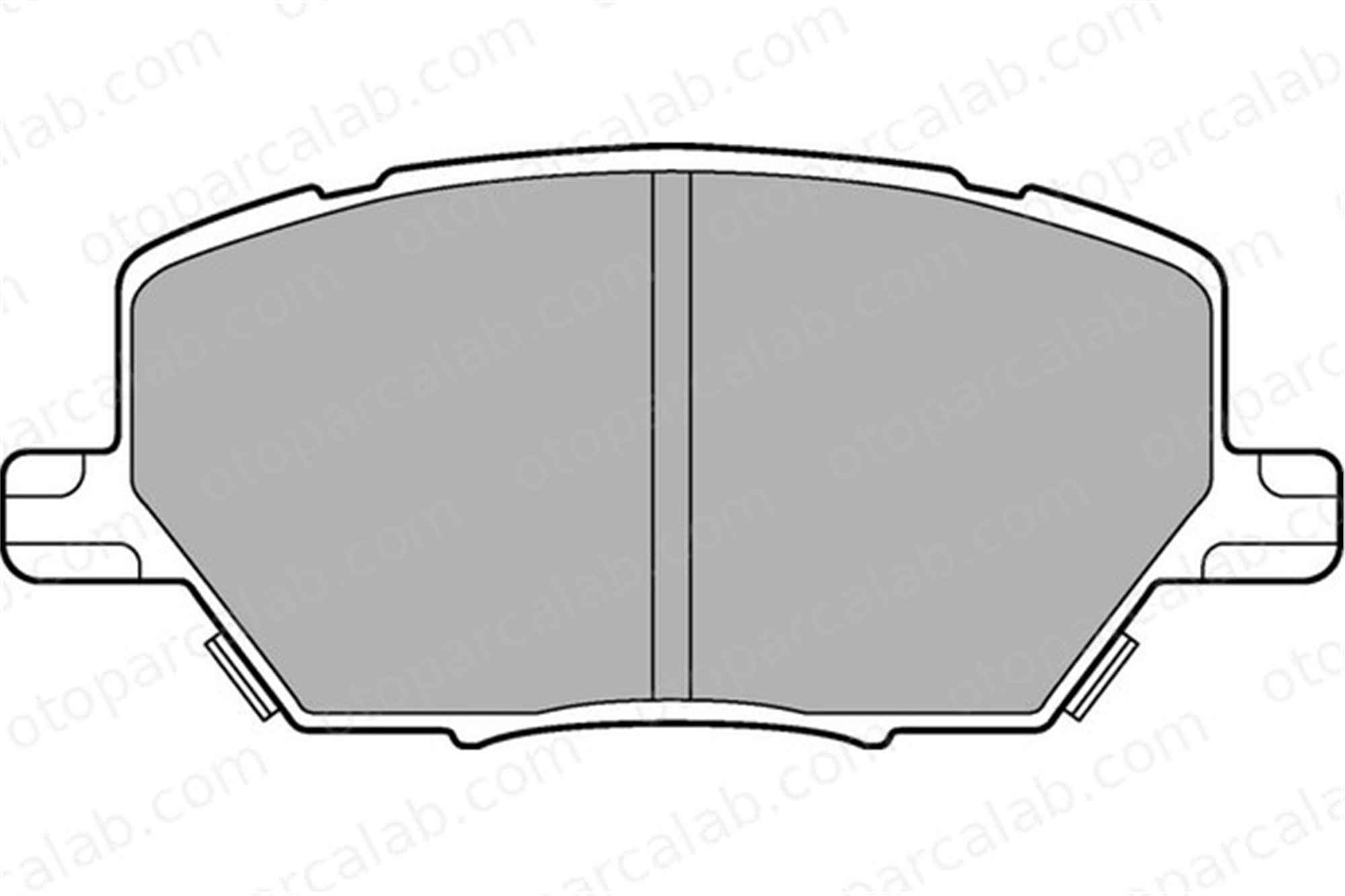 FTE 9001252 Fren Disk Balata Ön FIAT 500X JEEP RENEGADE SUV 77368577 52094174