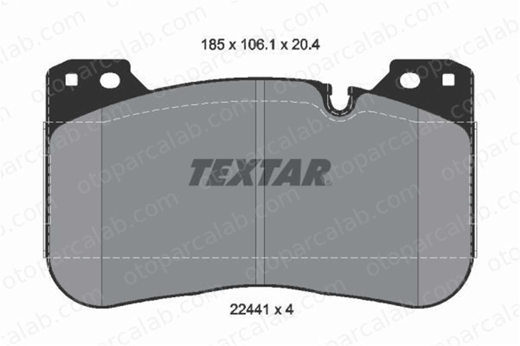 FTE 9001371 Fren Disk Balata Ön BMW 3 4 Coupe 34108092822 34117991033