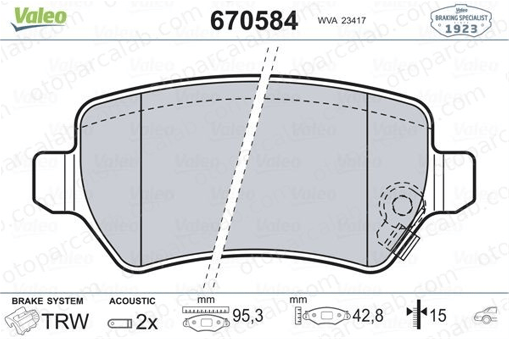 FTE 9005002 Fren Disk Balata Arka OPEL ASTRA G Station wagon ASTRA H Station wagon 93188727 1605967