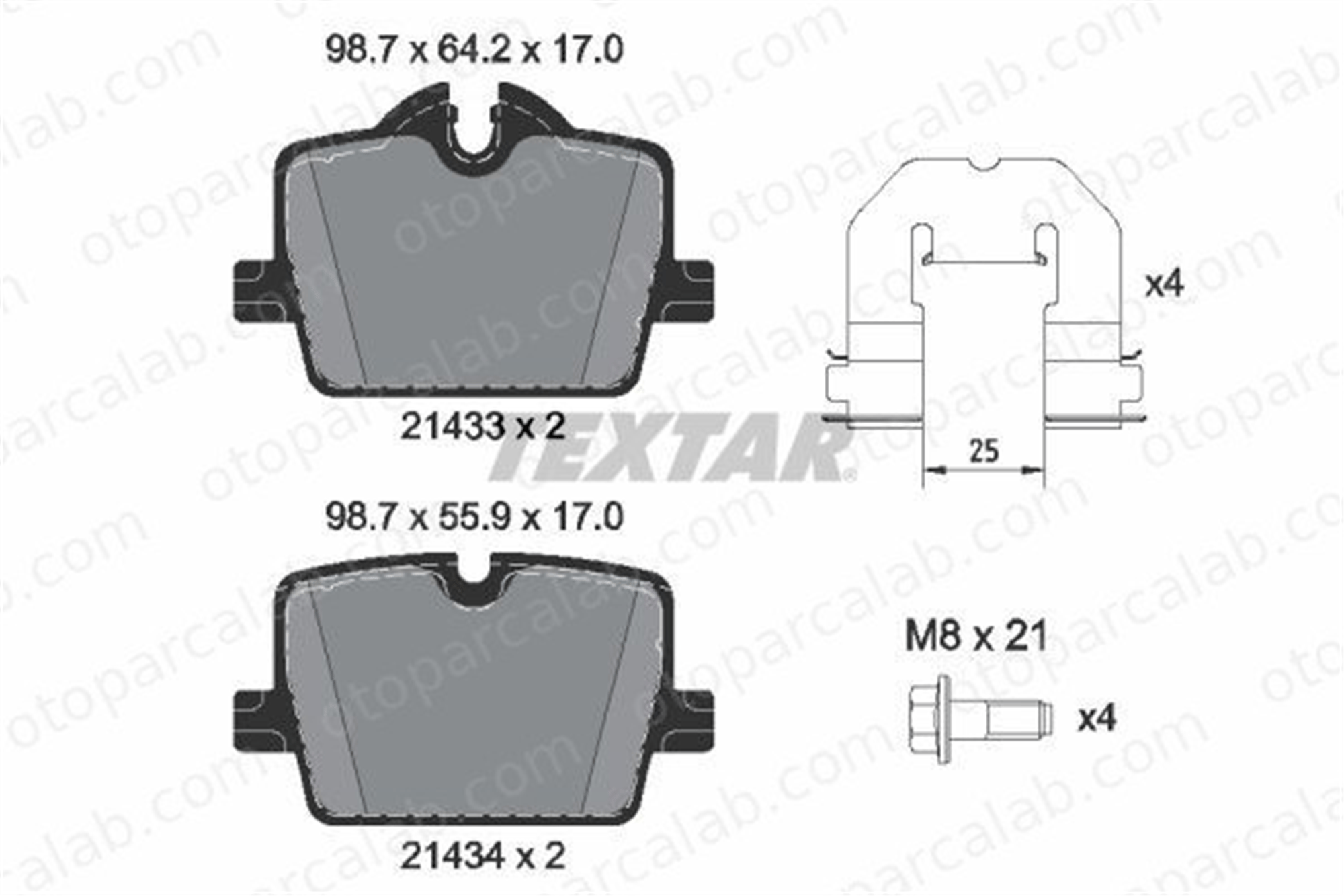 FTE 9005271 Fren Disk Balata Ön BMW 3 3 Touring 9005271 34206888831