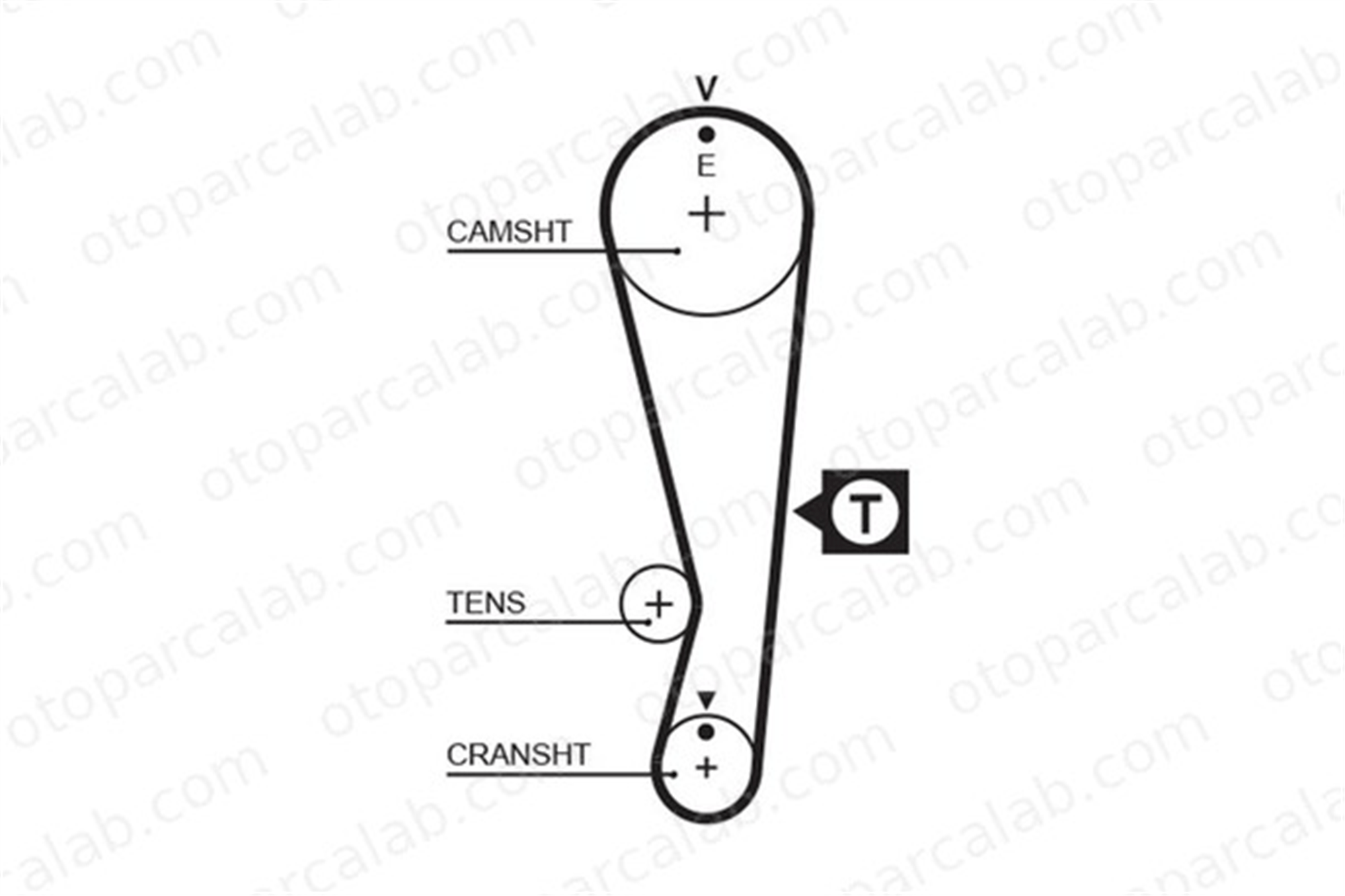 GATES 5318XS Triger Kayışı SUZUKI BALENO Station wagon SWIFT II Sedan PA0080400 PMTB321