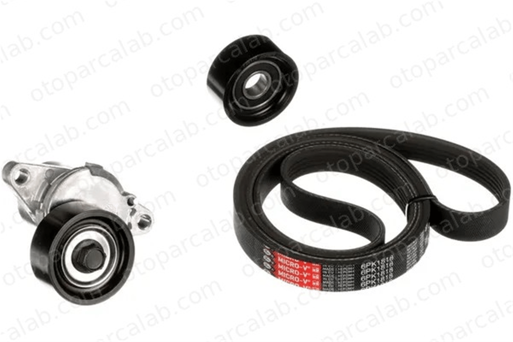 GATES K016PK1818 Vantilatör Kayış Seti RENAULT LAGUNA II Grandtour LAGUNA III 7701477528 7701479150