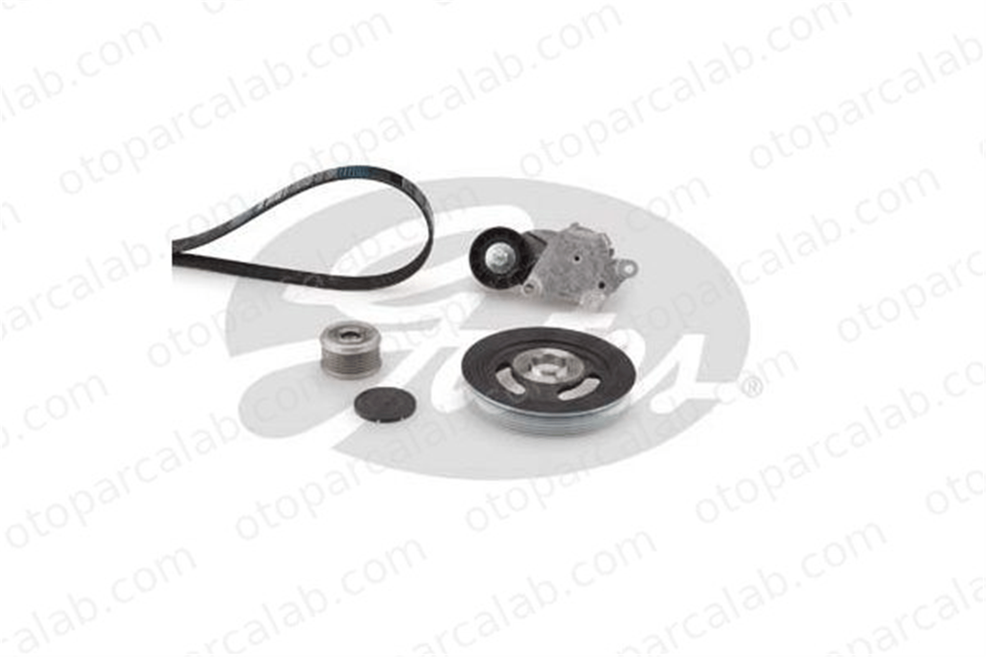 GATES K196PK975 Vantilatör Kayış Seti CITROËN C3 I C4 Coupe