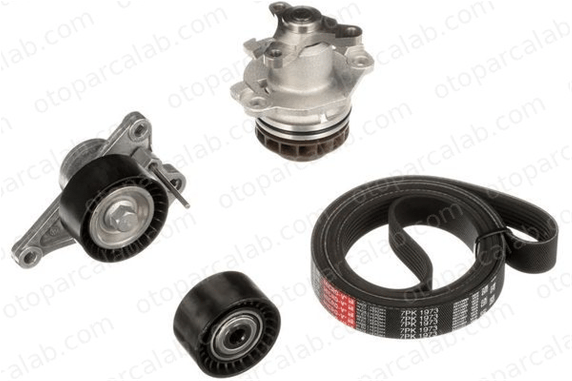 GATES KP17PK1973 Vantilatör Kayış Seti NISSAN NV400 Platform şasi NV400 Panelvan/Van