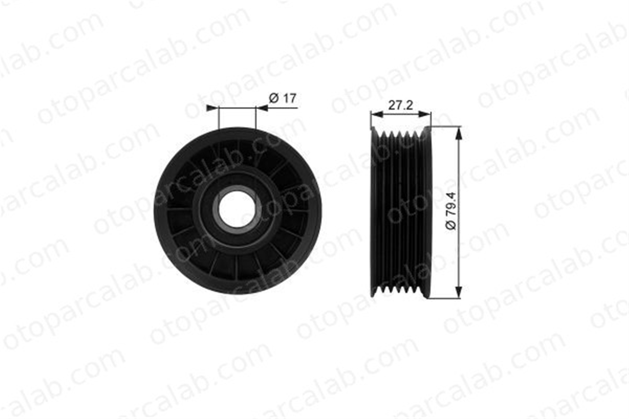 GATES T38009 Vantilatör Kayış Gergi Rulmanı JEEP CHEROKEE CHEVROLET CAMARO 24507684 10044867