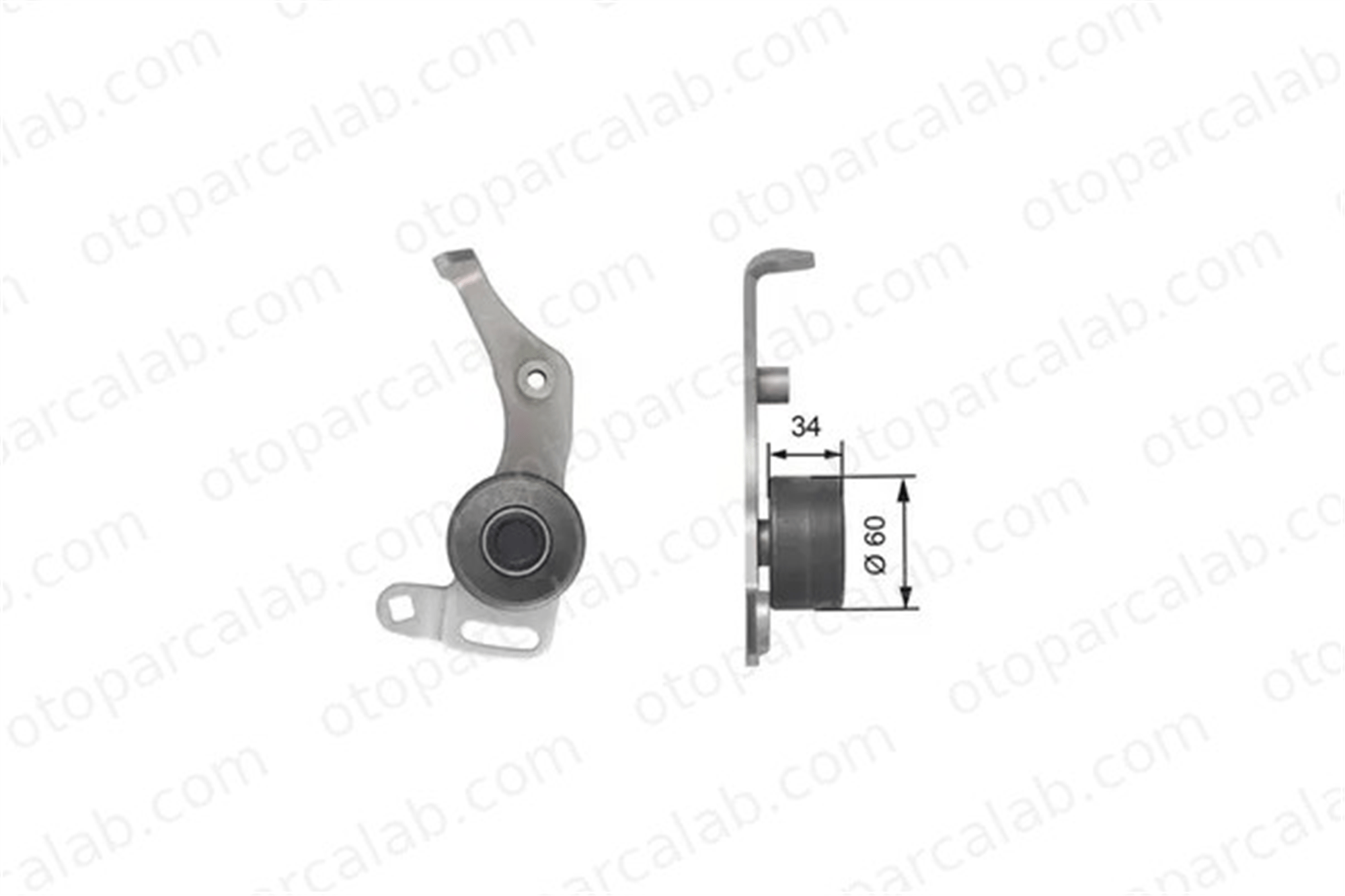 GATES T41138 Triger Gergi Rulmanı PEUGEOT 405 II 306 Hatchback 82933 0829.33